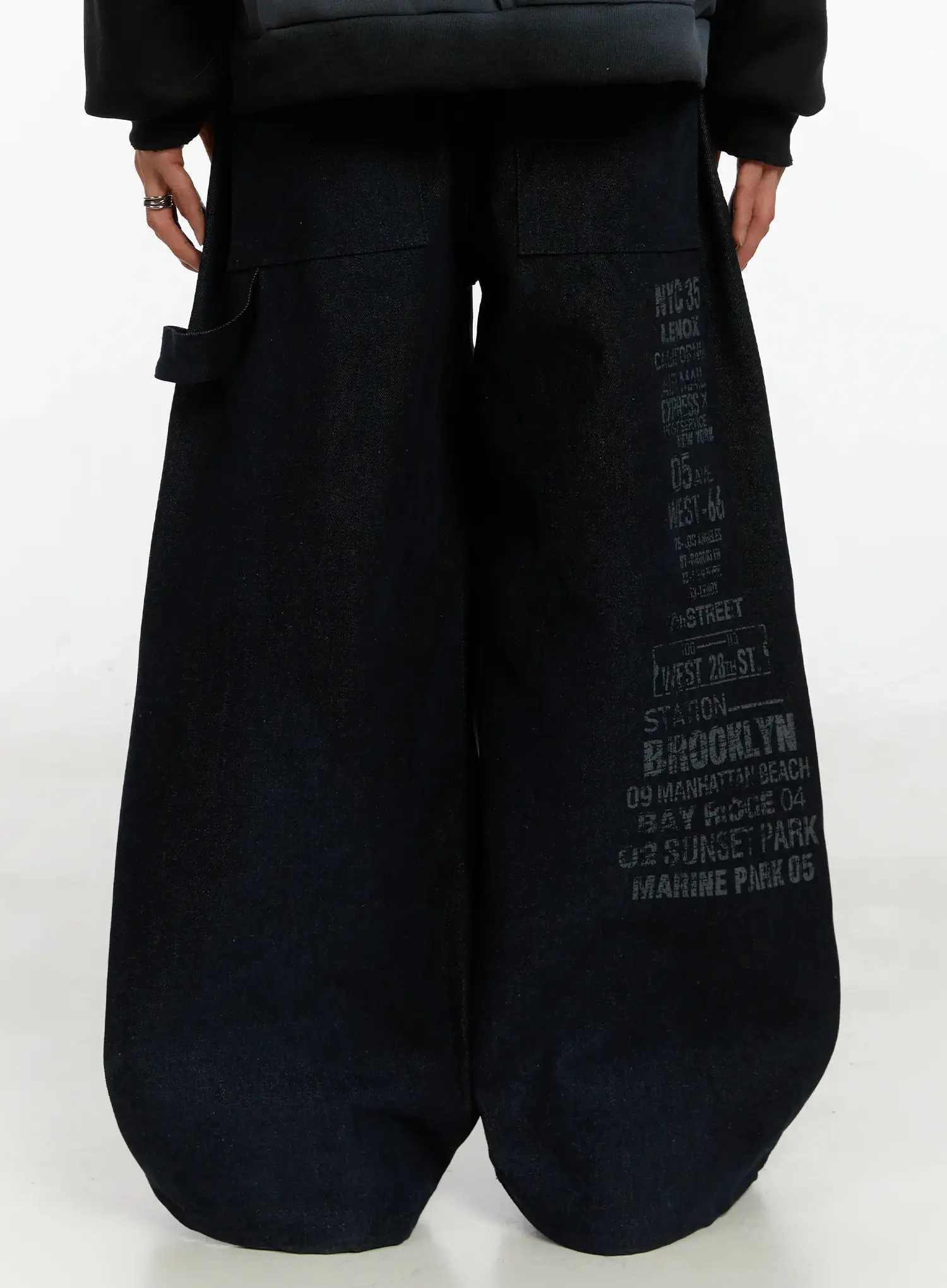 Men's Wide Leg Carpenter Jeans ID523 - Image 7
