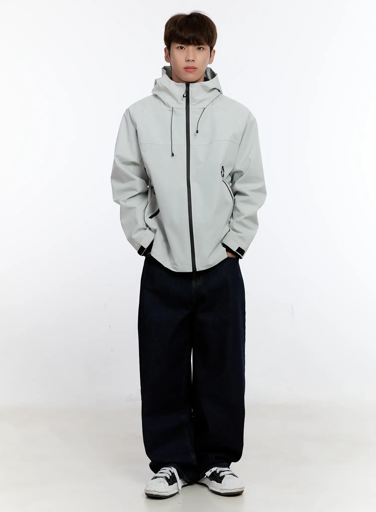 Men's Wide Leg Casual Jeans IS530 - Image 11