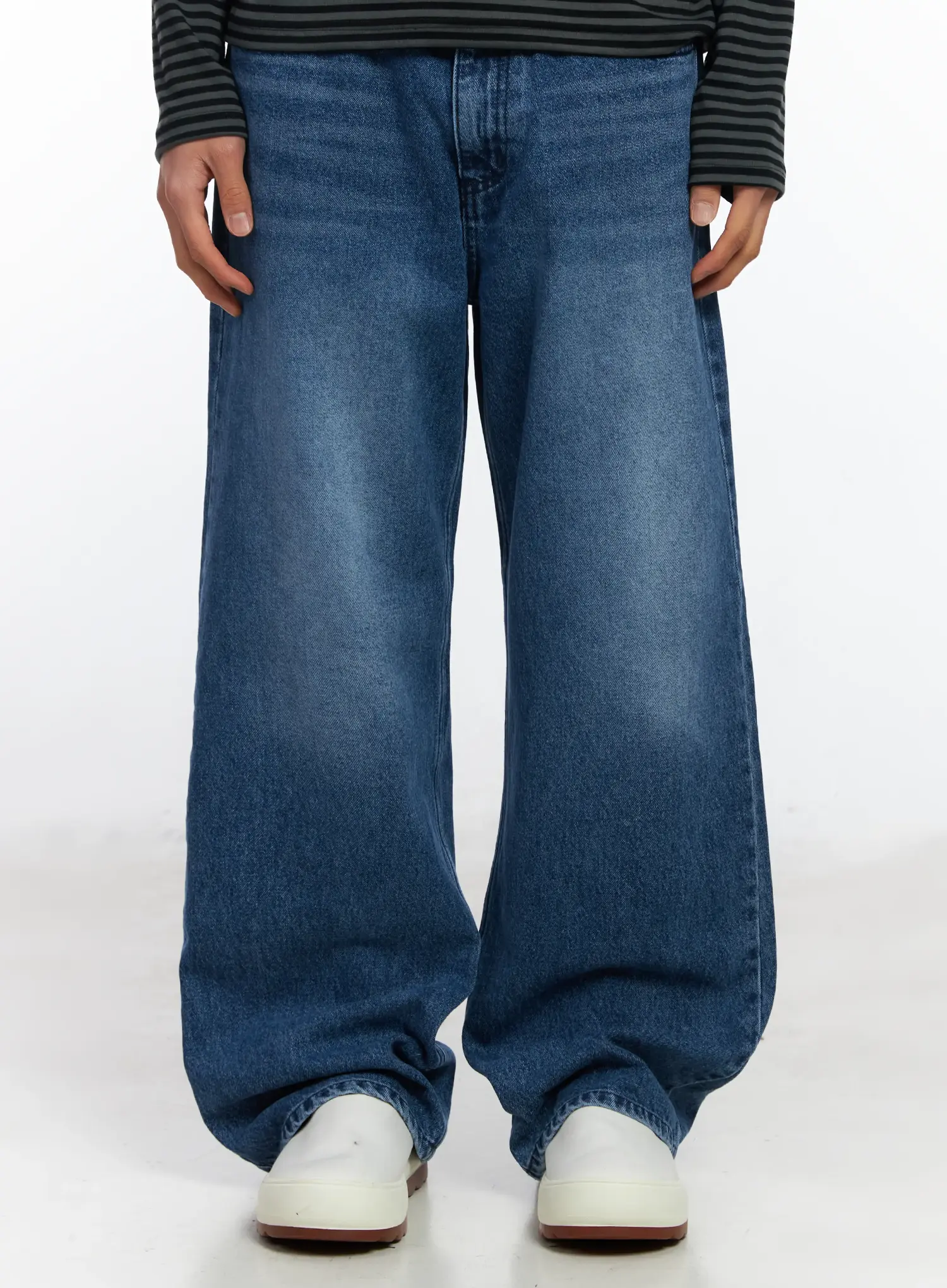 Men's Wide Leg Jeans IF506