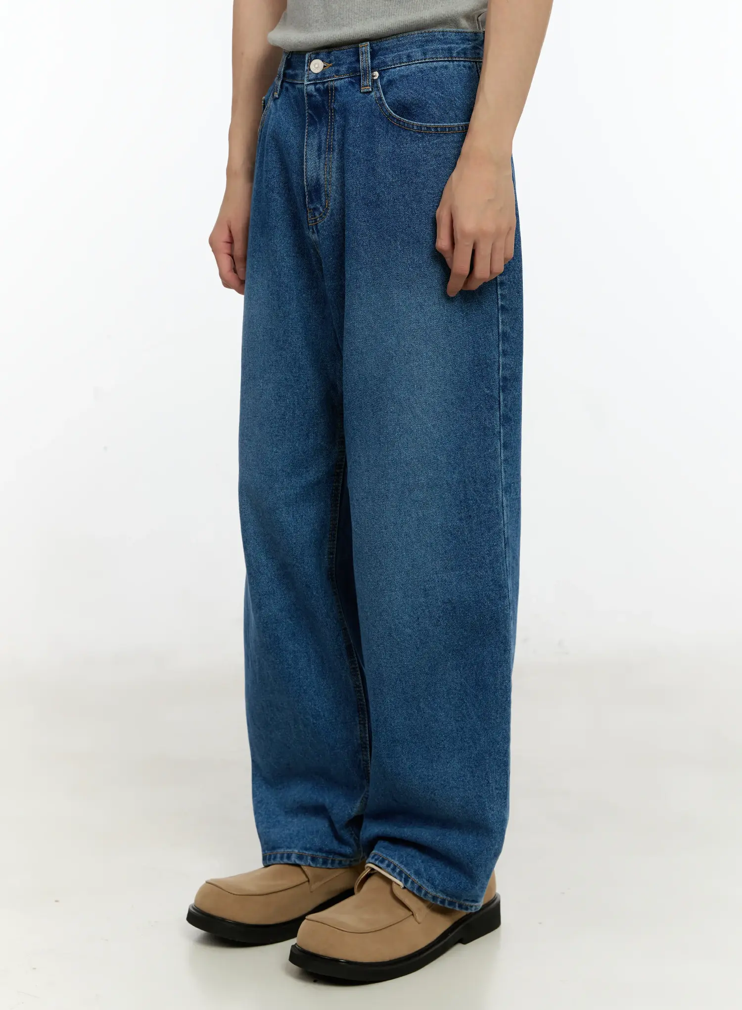 Men's Wide Leg Jeans IN503