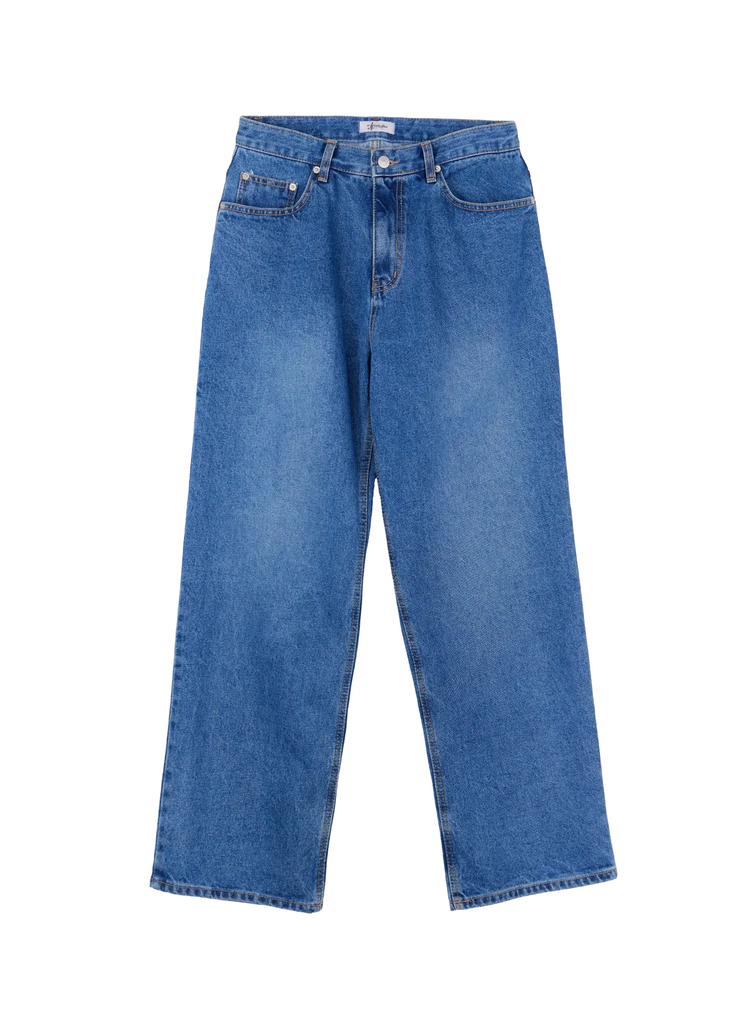 Men's Wide Leg Jeans IN503 - Image 11