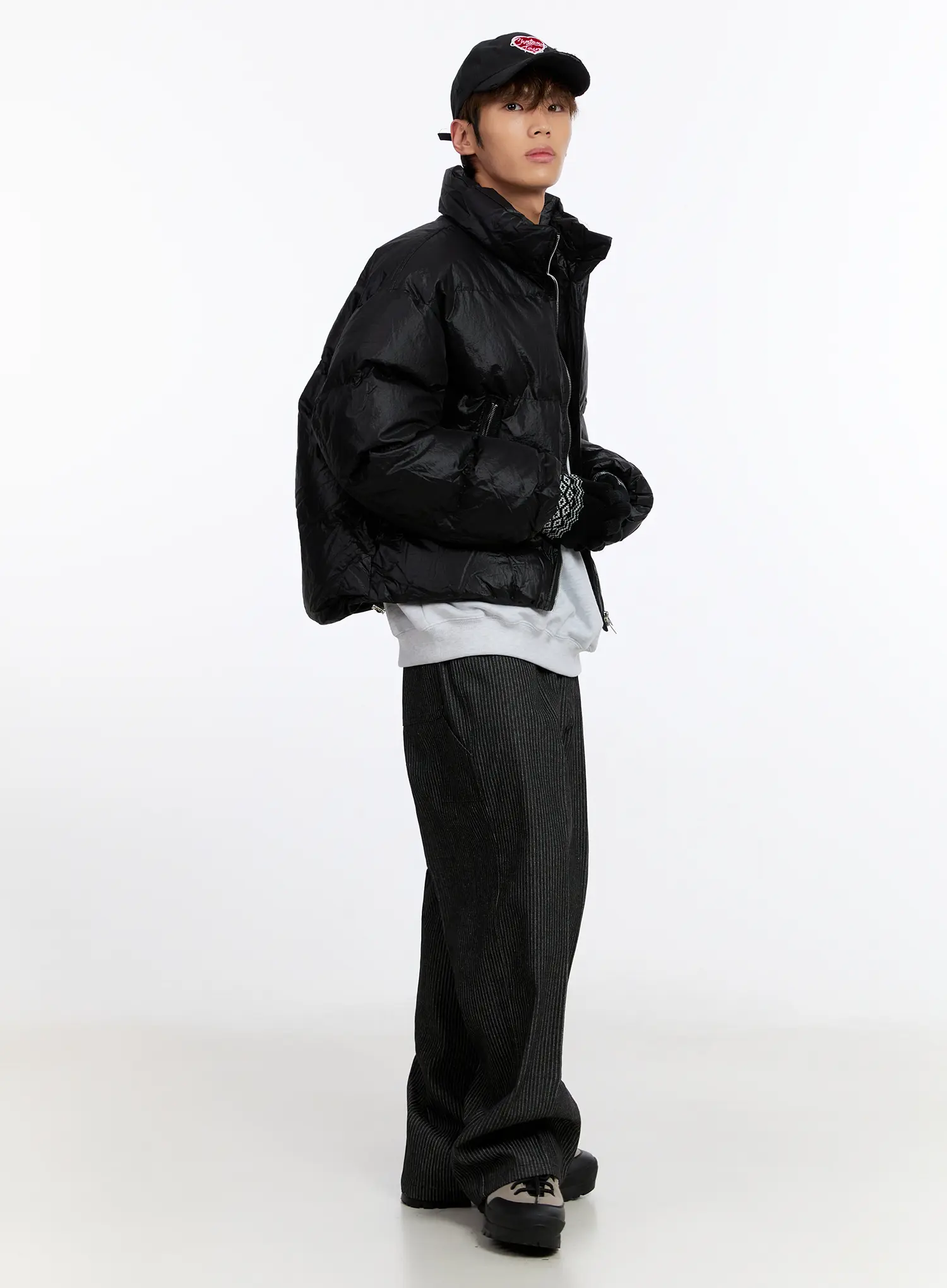 Men's Wide Leg Jeans IN524 - Image 13
