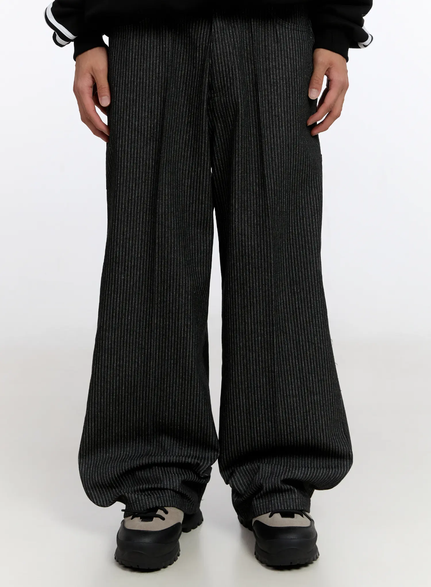 Men's Wide Leg Jeans IN524 - Image 4