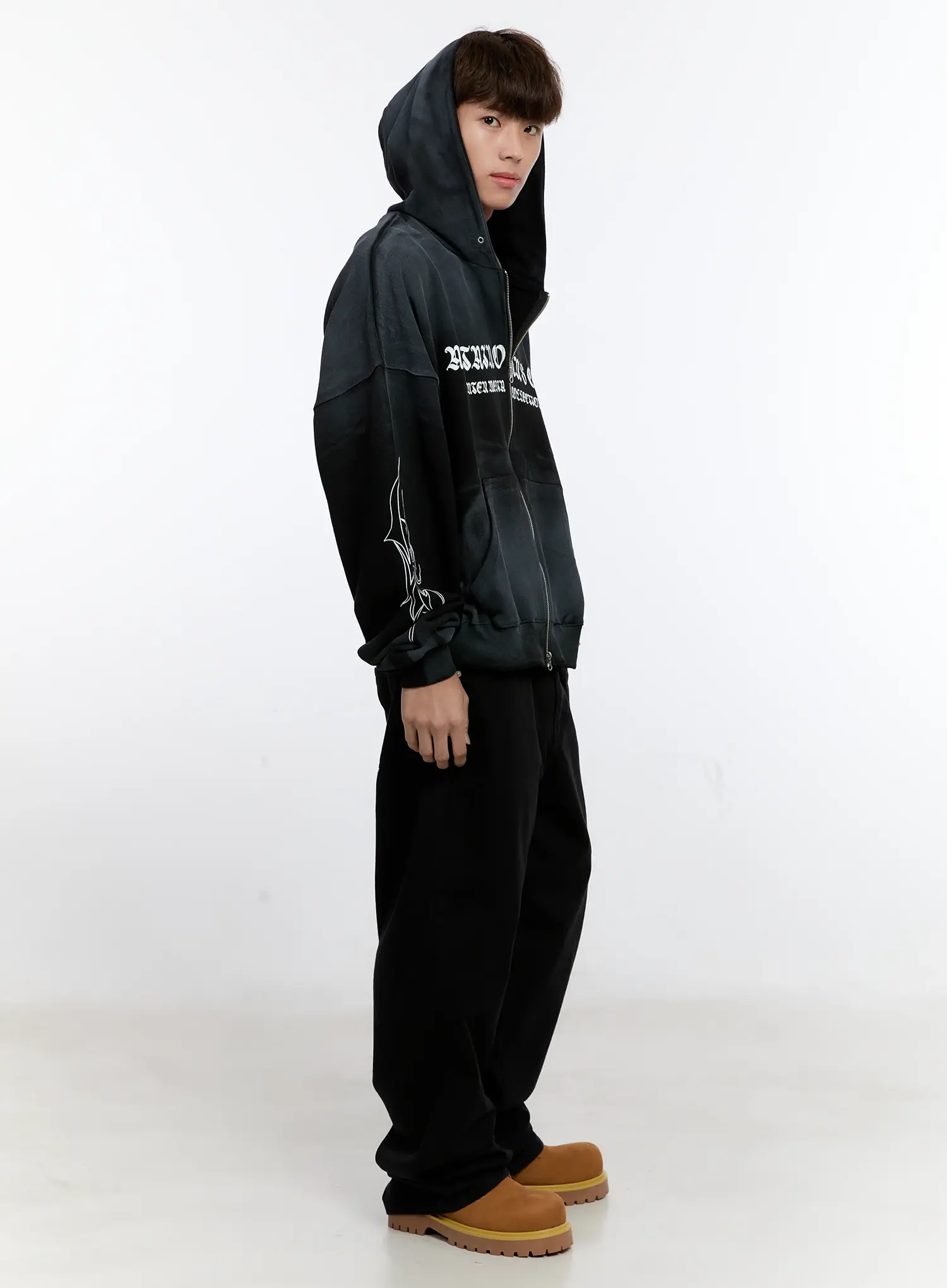 Men's Wide Leg Pants IS530 - Image 2