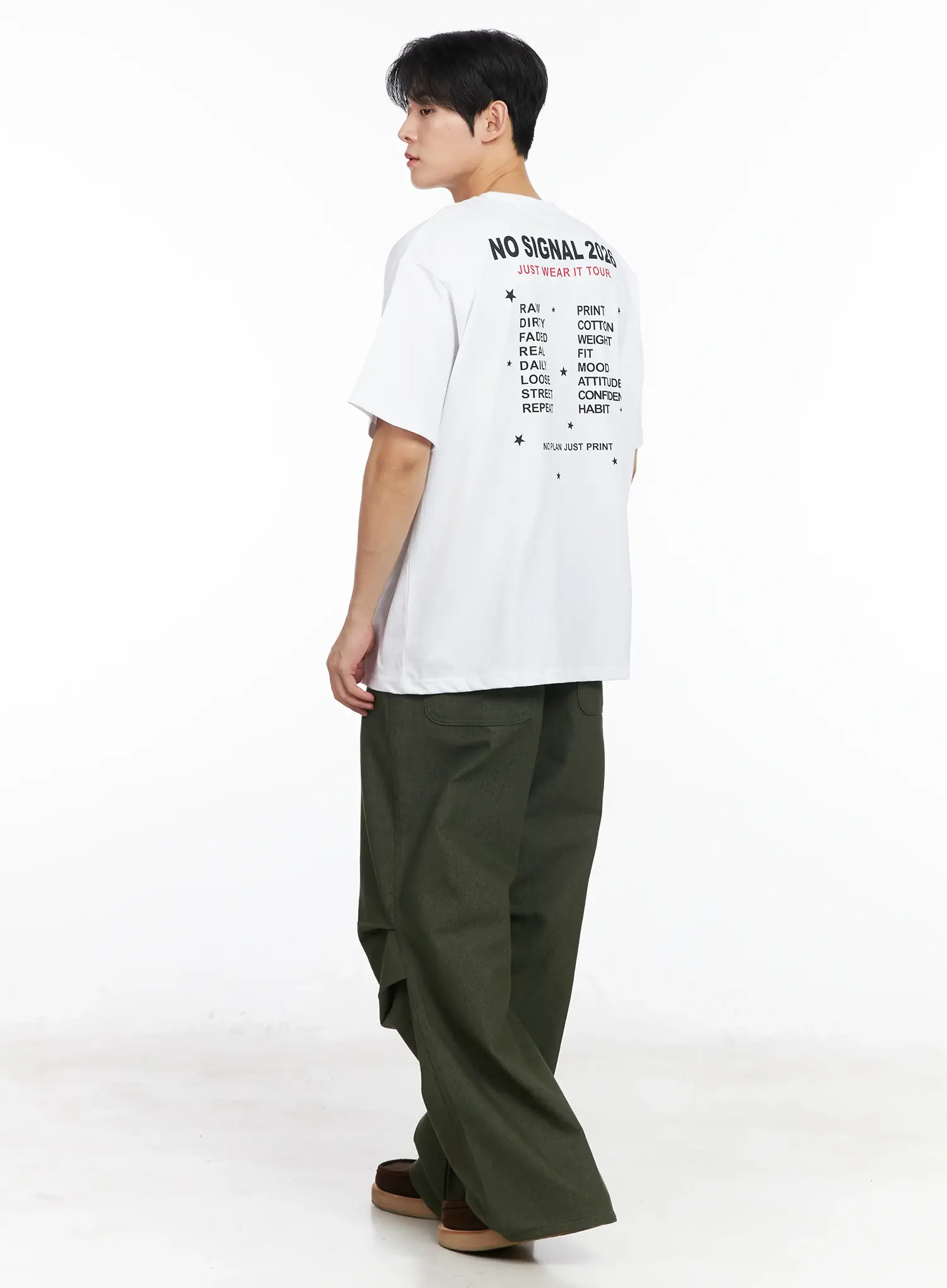 Men's Wide Leg Parachute Pants IM518 - Image 8