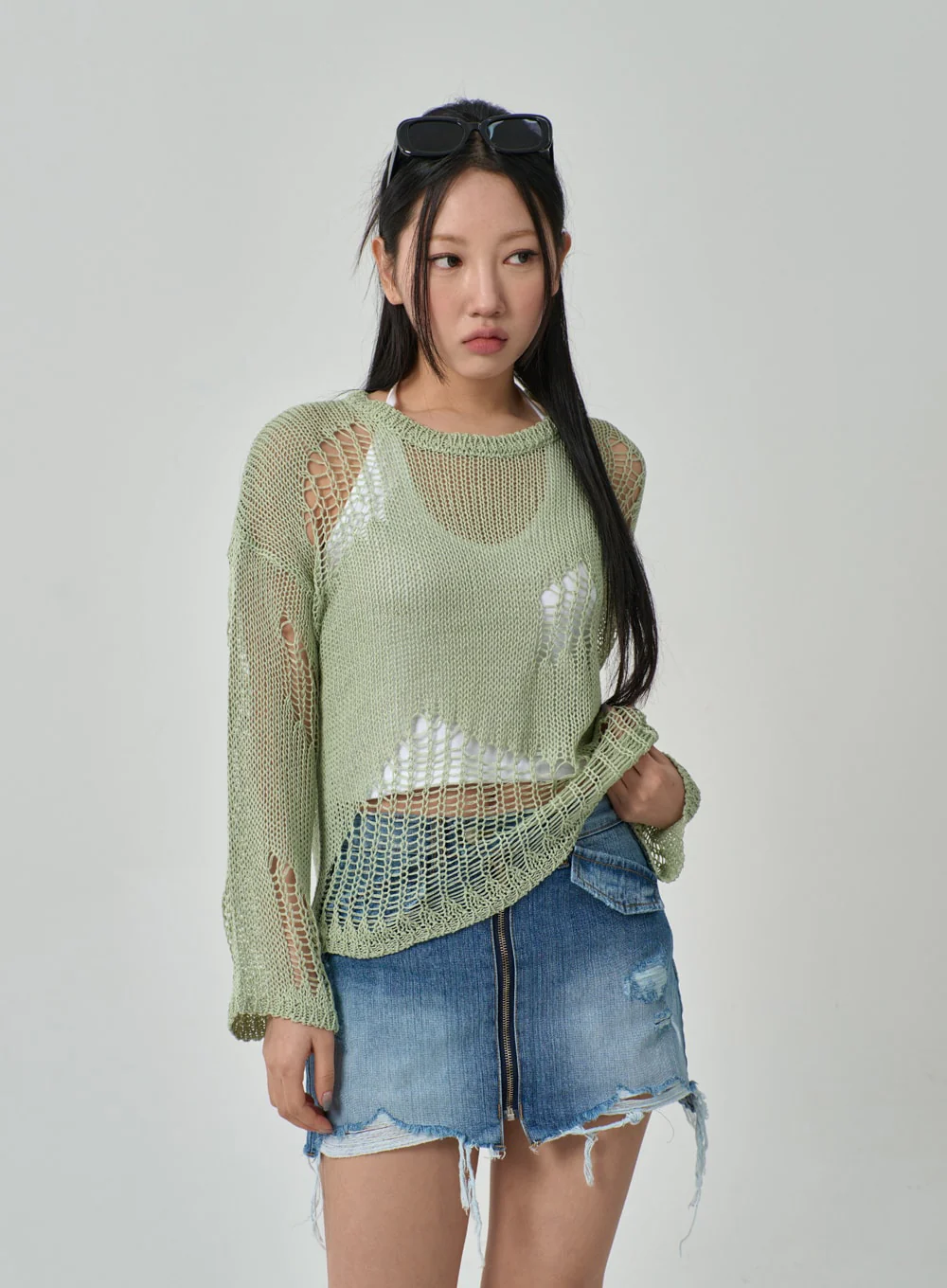 Mesh Sweater IF316 - Image 10
