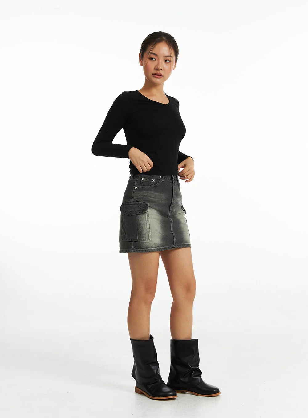 Metro Basic Slim-Fit T-Shirt CO318 - Image 6