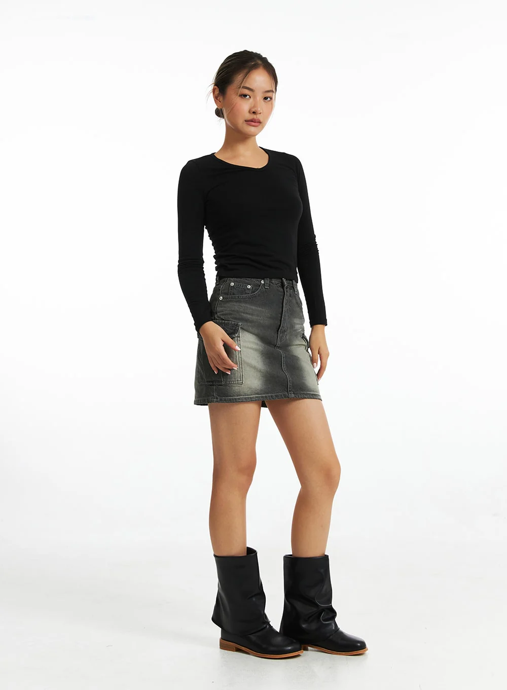 Metro Basic Slim-Fit T-Shirt CO318 - Image 7