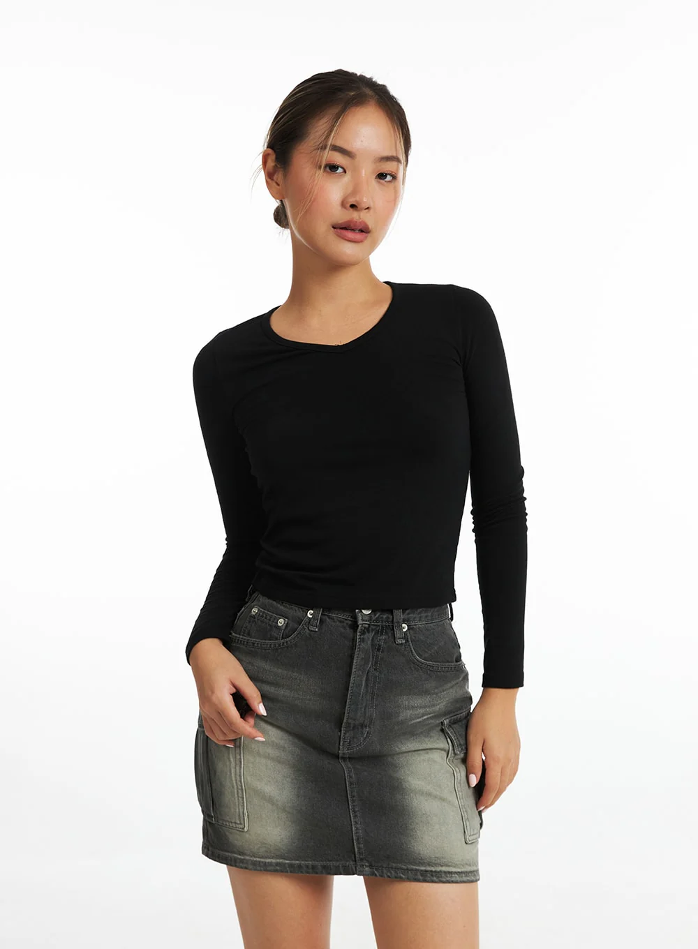 Metro Basic Slim-Fit T-Shirt CO318 - Image 8