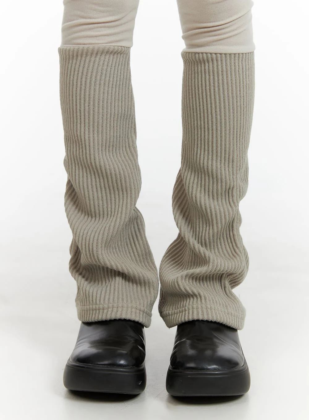 Mid Knit Leg Warmer Leggings CM413 - Image 4