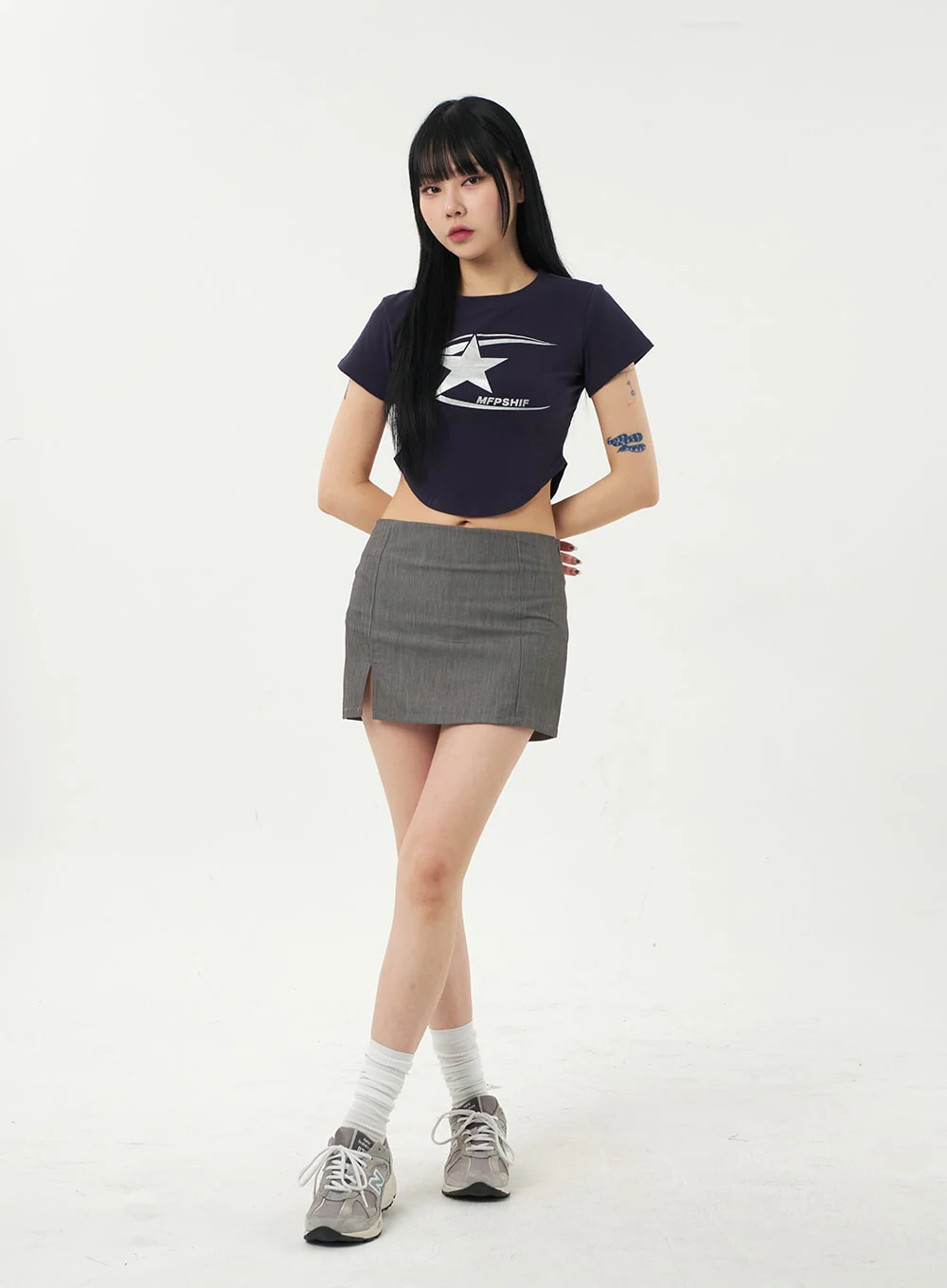 Mid-Rise Skort CA327 - Image 6
