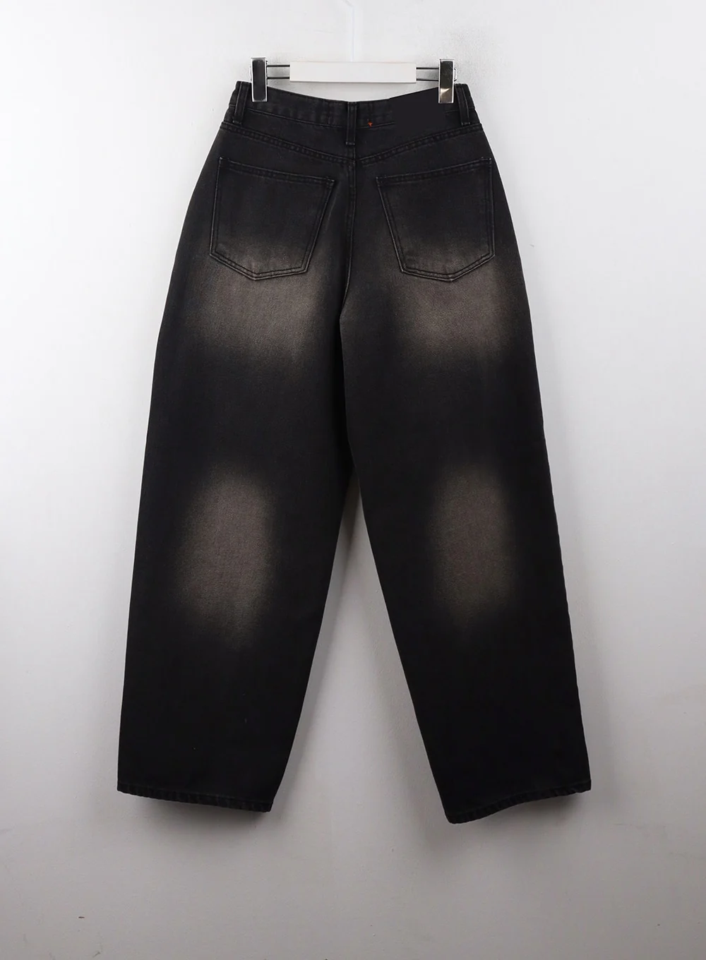 Mid Waist Wide Leg Washed Jeans CD329 - Image 9