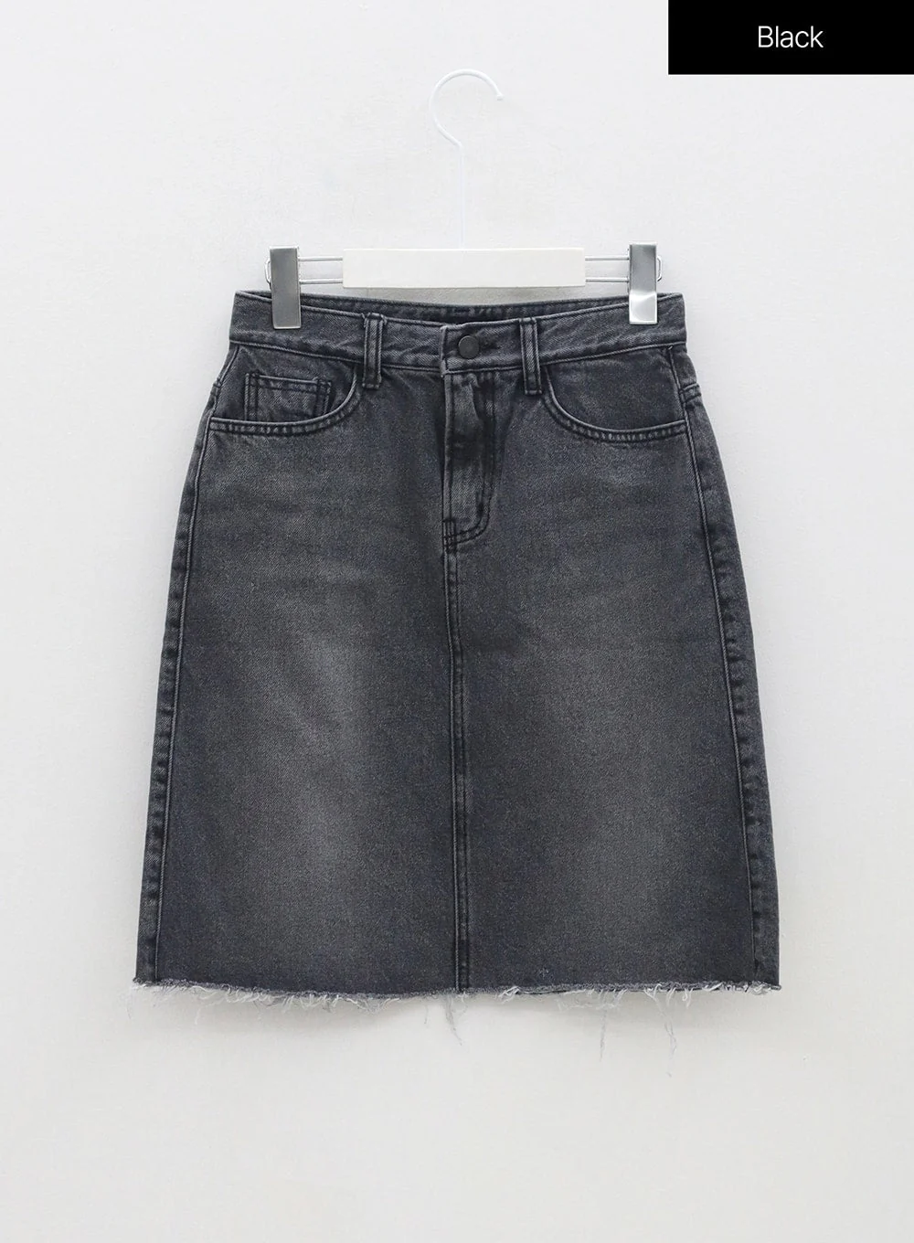 Midi Denim Skirt OM328 - Image 12