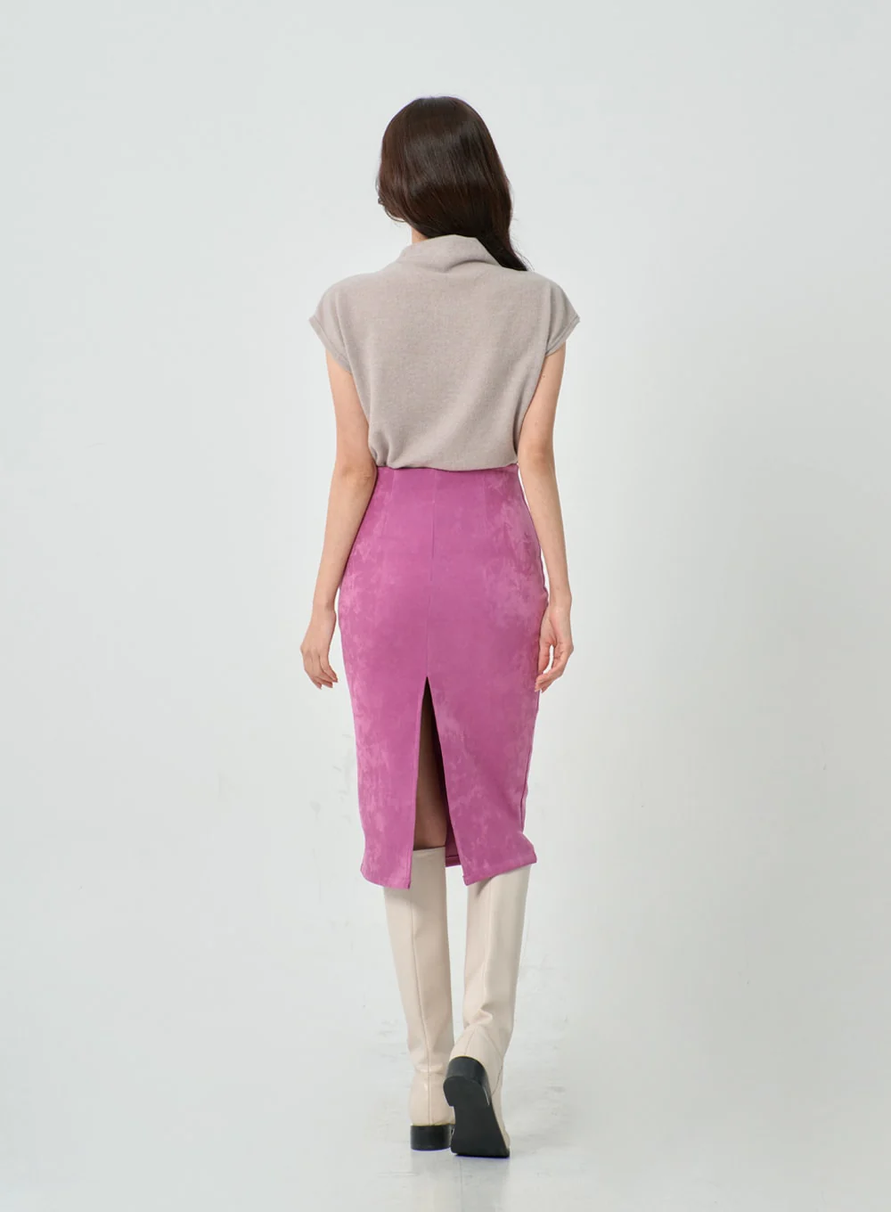Midi Pencil Skirt IO27 - Image 10