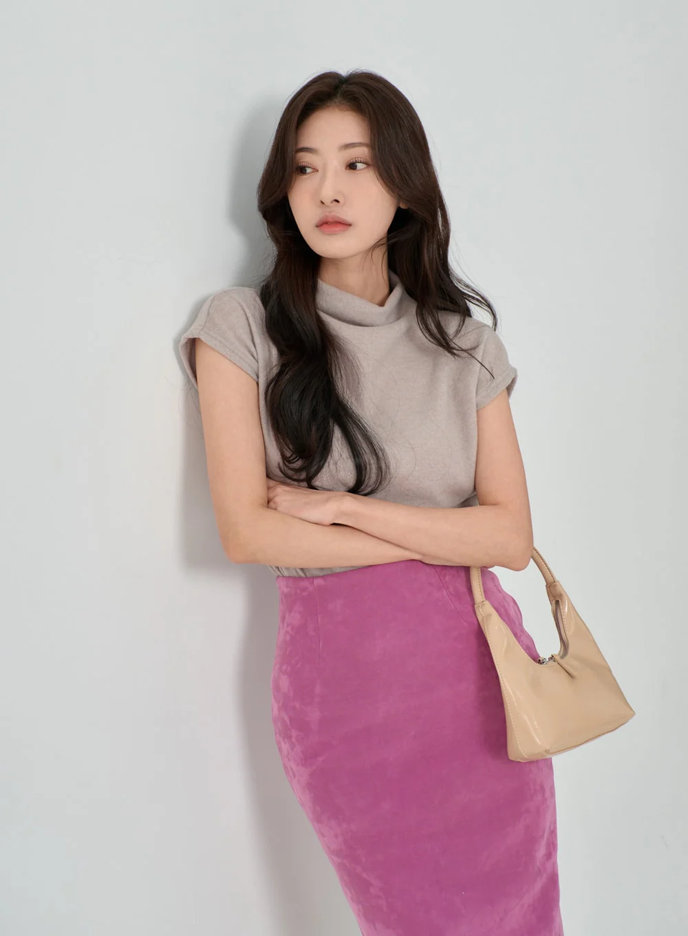 Midi Pencil Skirt IO27 - Image 11