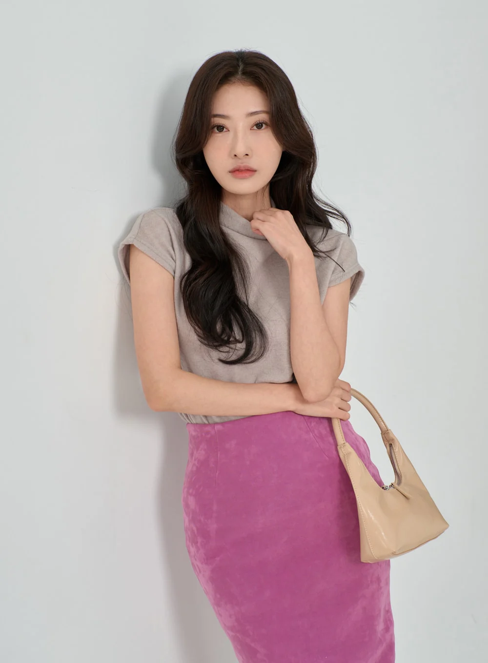 Midi Pencil Skirt IO27 - Image 12