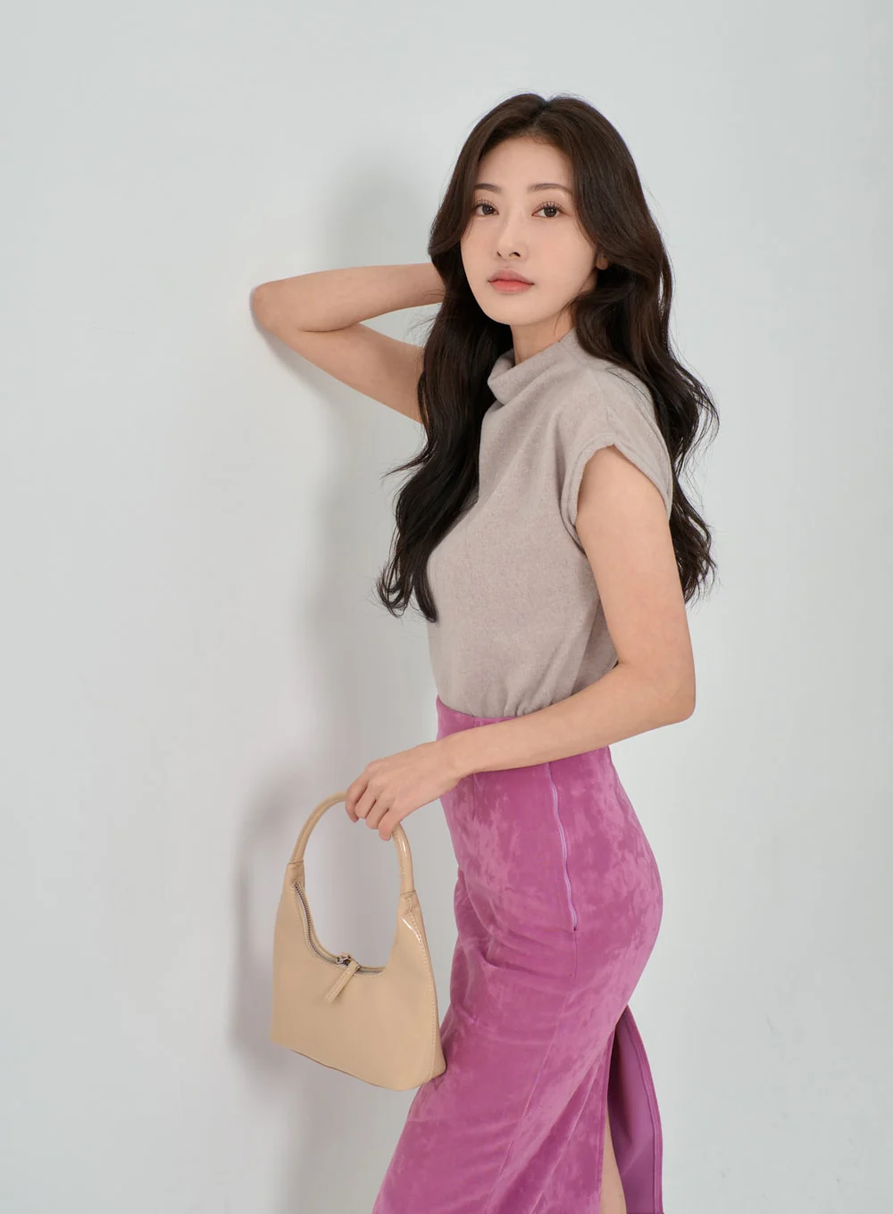Midi Pencil Skirt IO27 - Image 13