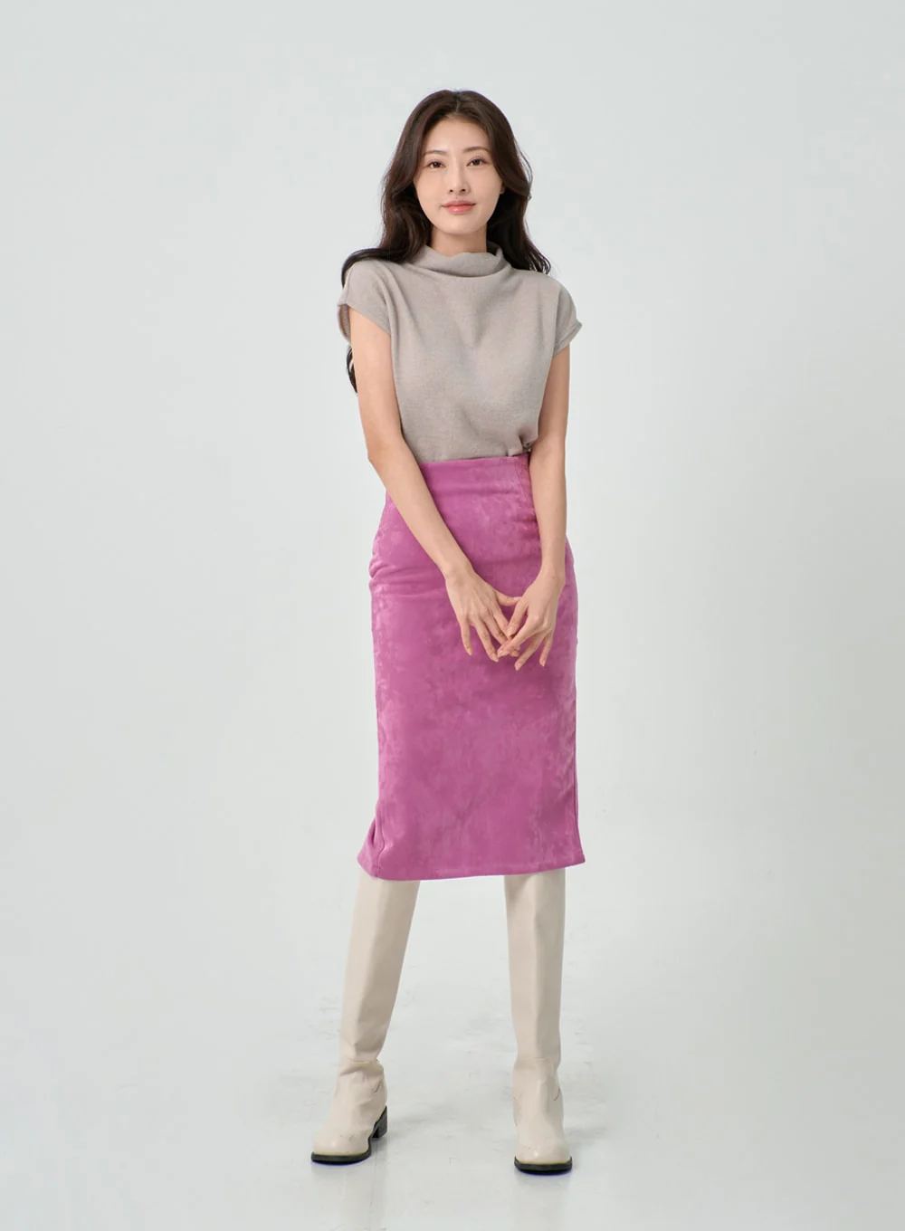 Midi Pencil Skirt IO27 - Image 6