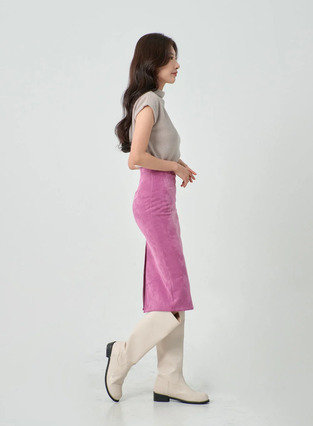Midi Pencil Skirt IO27 - Image 8