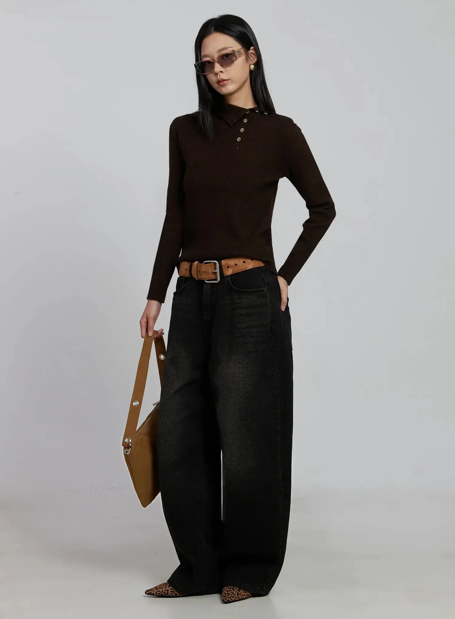Mikayla Comfort Fit Wide Leg Jeans IM520 - Image 13