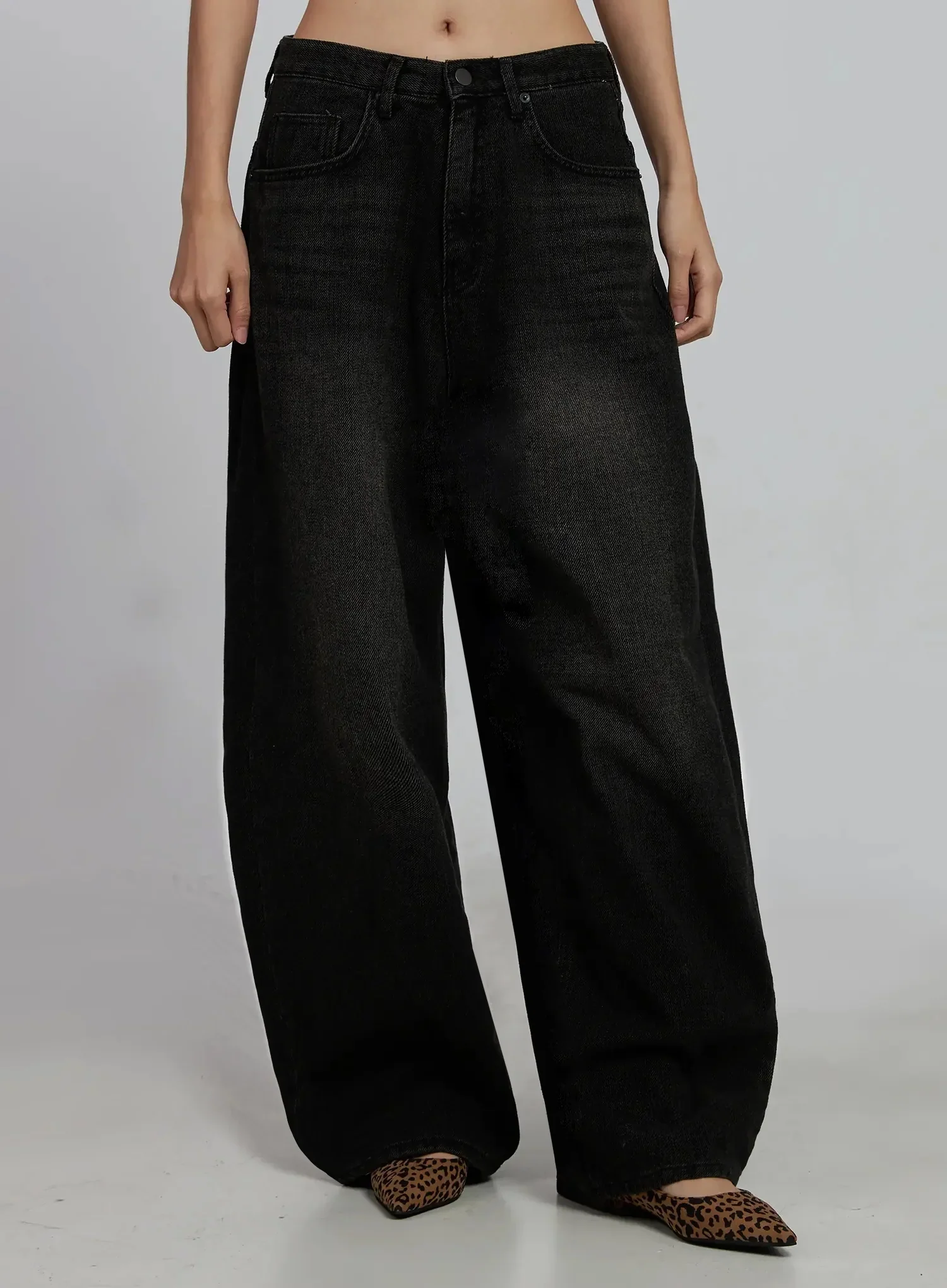 Mikayla Comfort Fit Wide Leg Jeans IM520 - Image 9