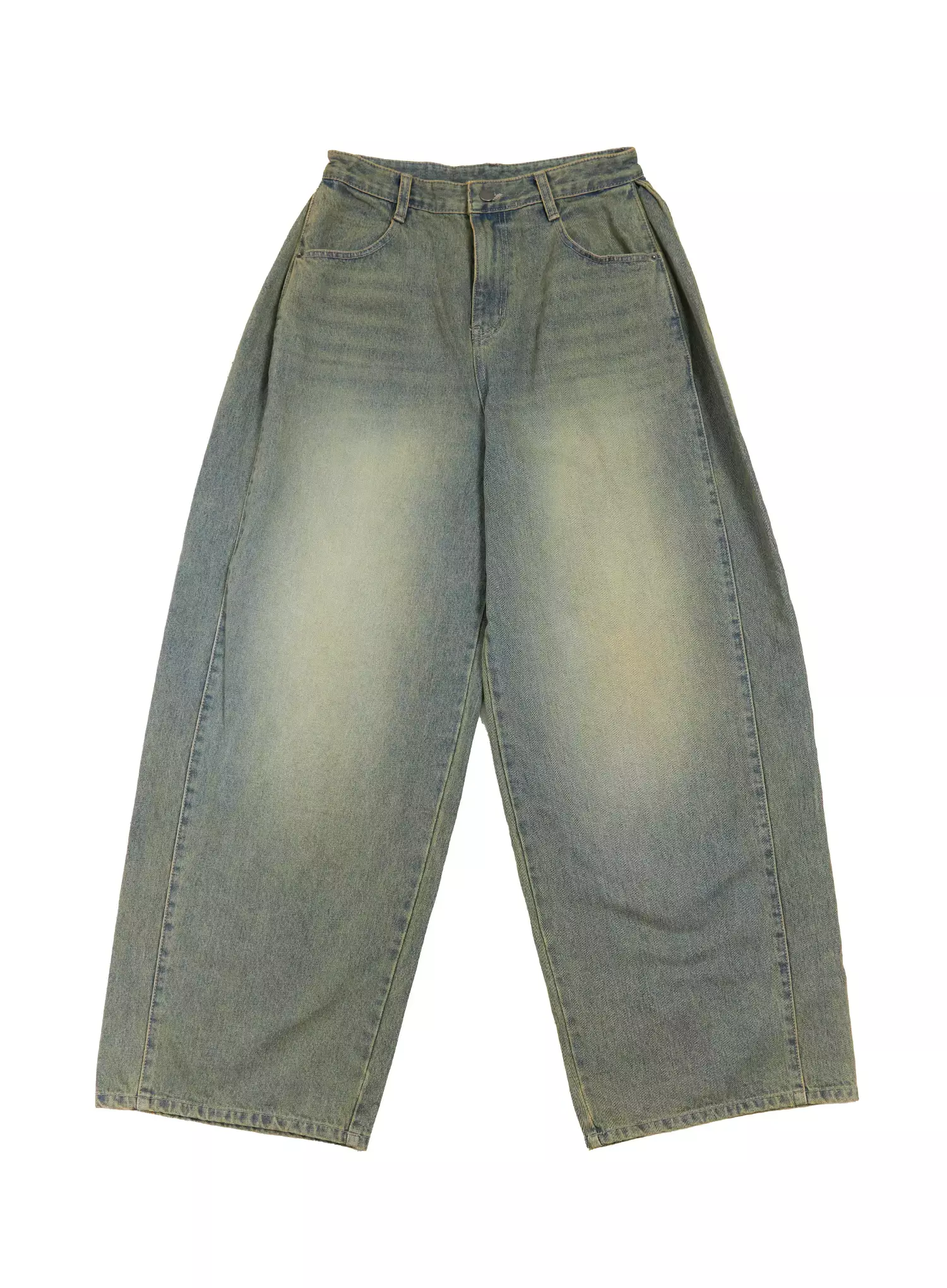 Milana Vintage Washed Baggy Jeans IS525 - Image 16