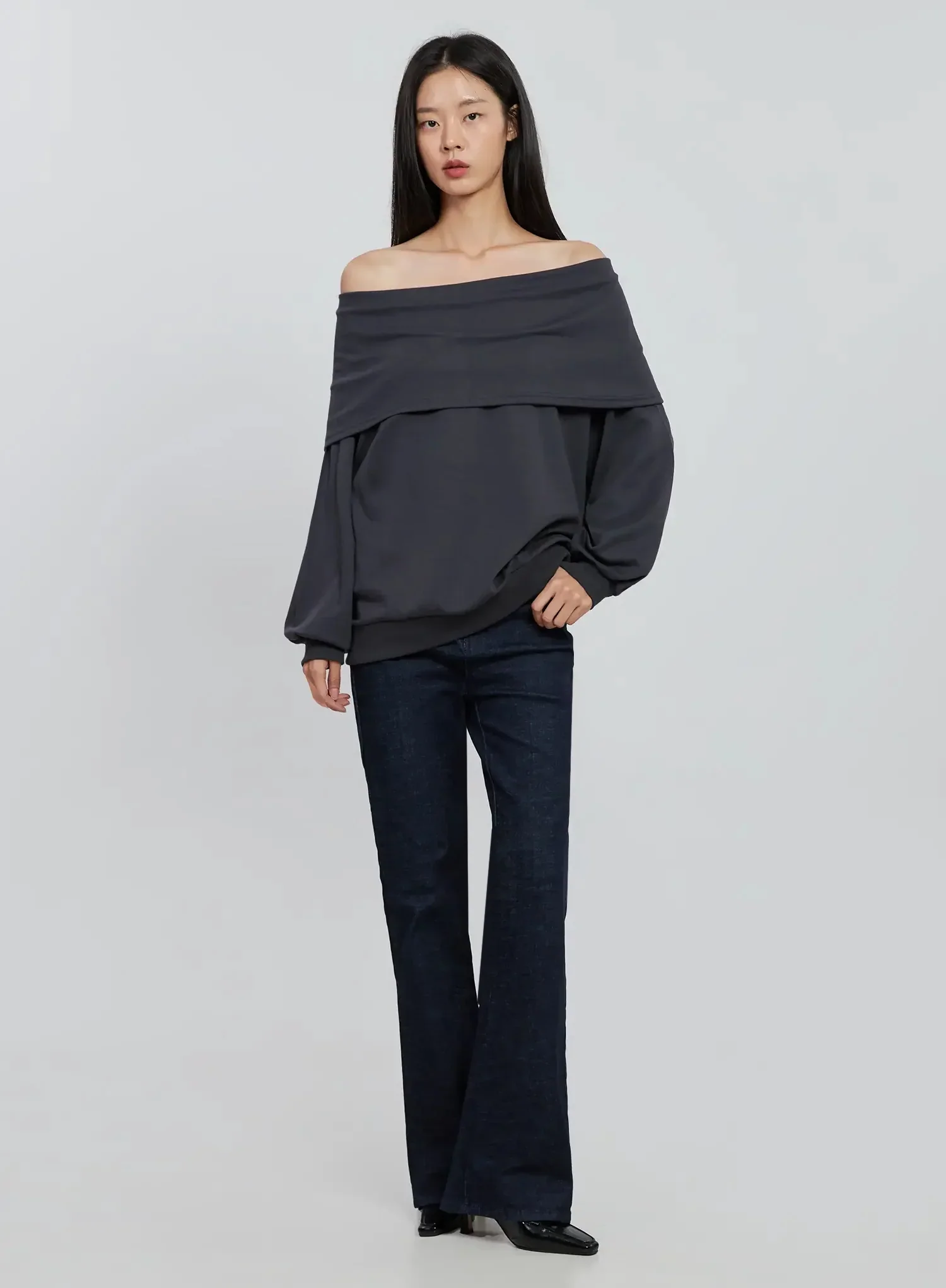 Milani Vintage Style Wide Leg Jeans IN507 - Image 3
