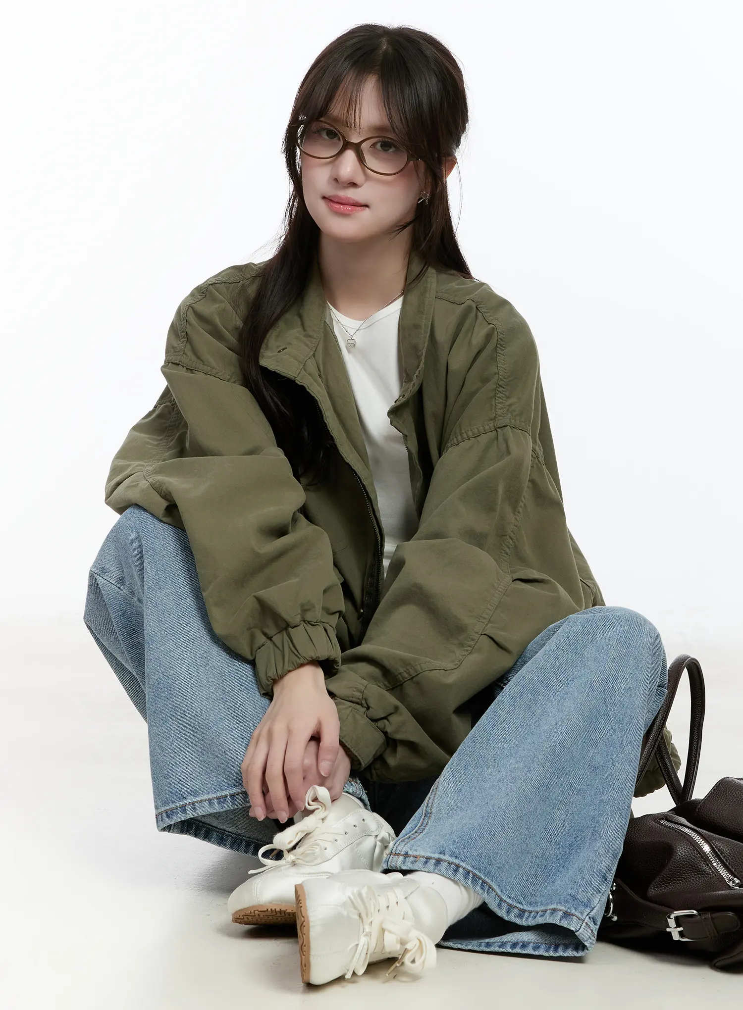 Military Style Oversized Jacket CM505