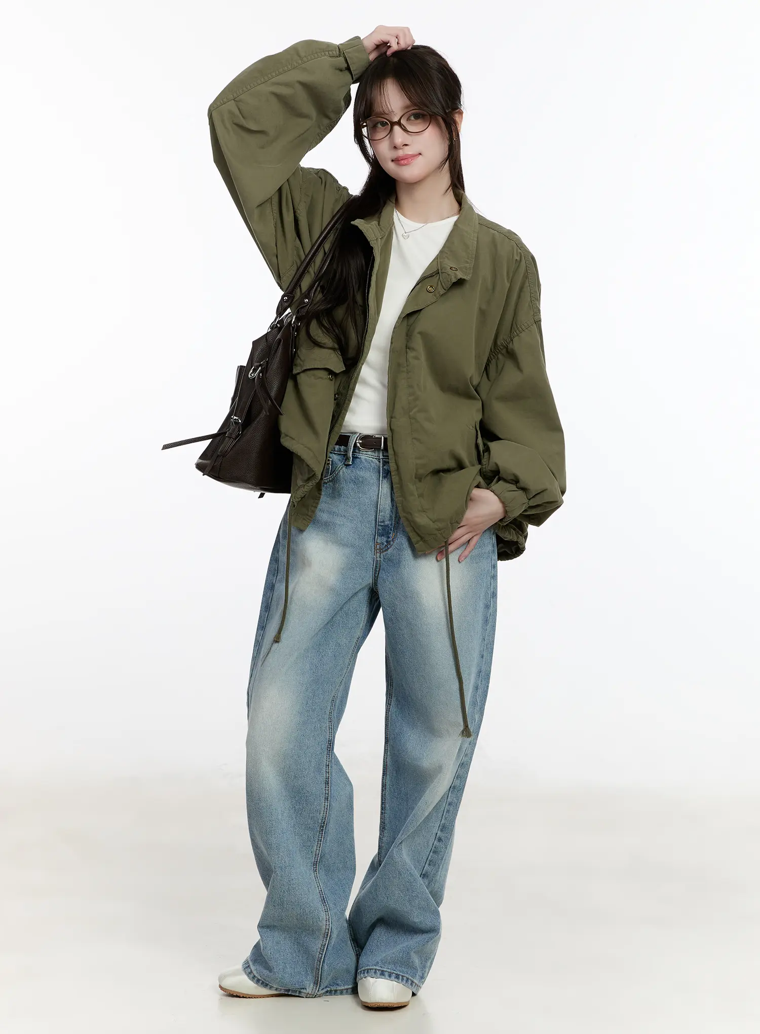 Military Style Oversized Jacket CM505 - Image 3