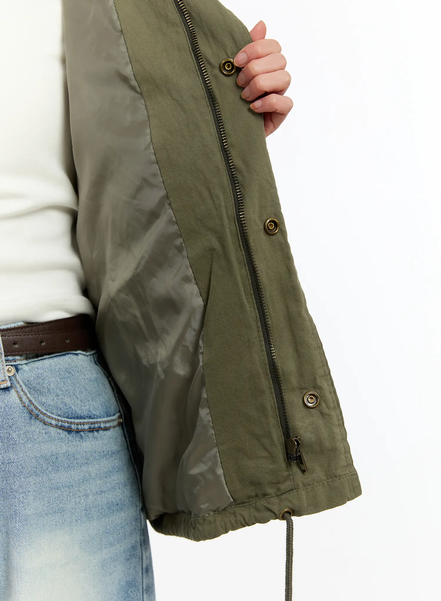 Military Style Oversized Jacket CM505 - Image 6
