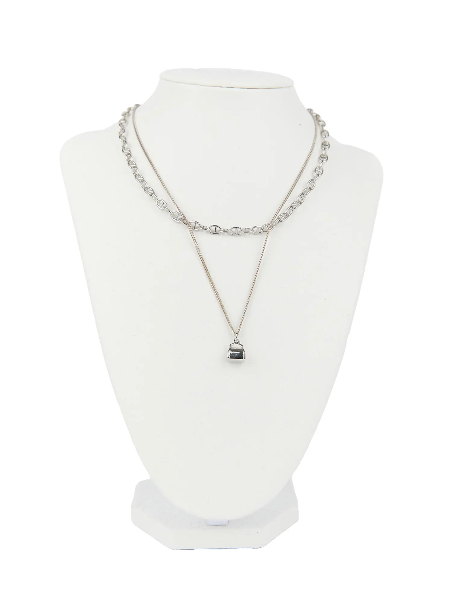 Mini Bag Pendant Layered Necklace CC0608 - Image 7