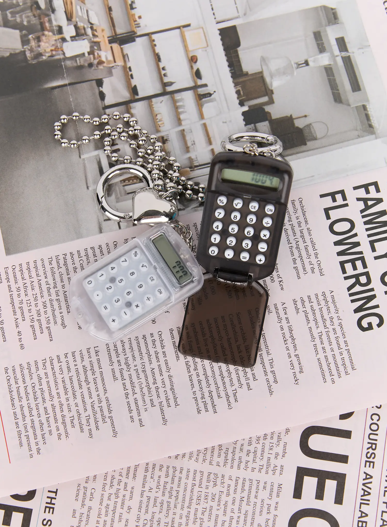 Mini Calculator Keychain IS516