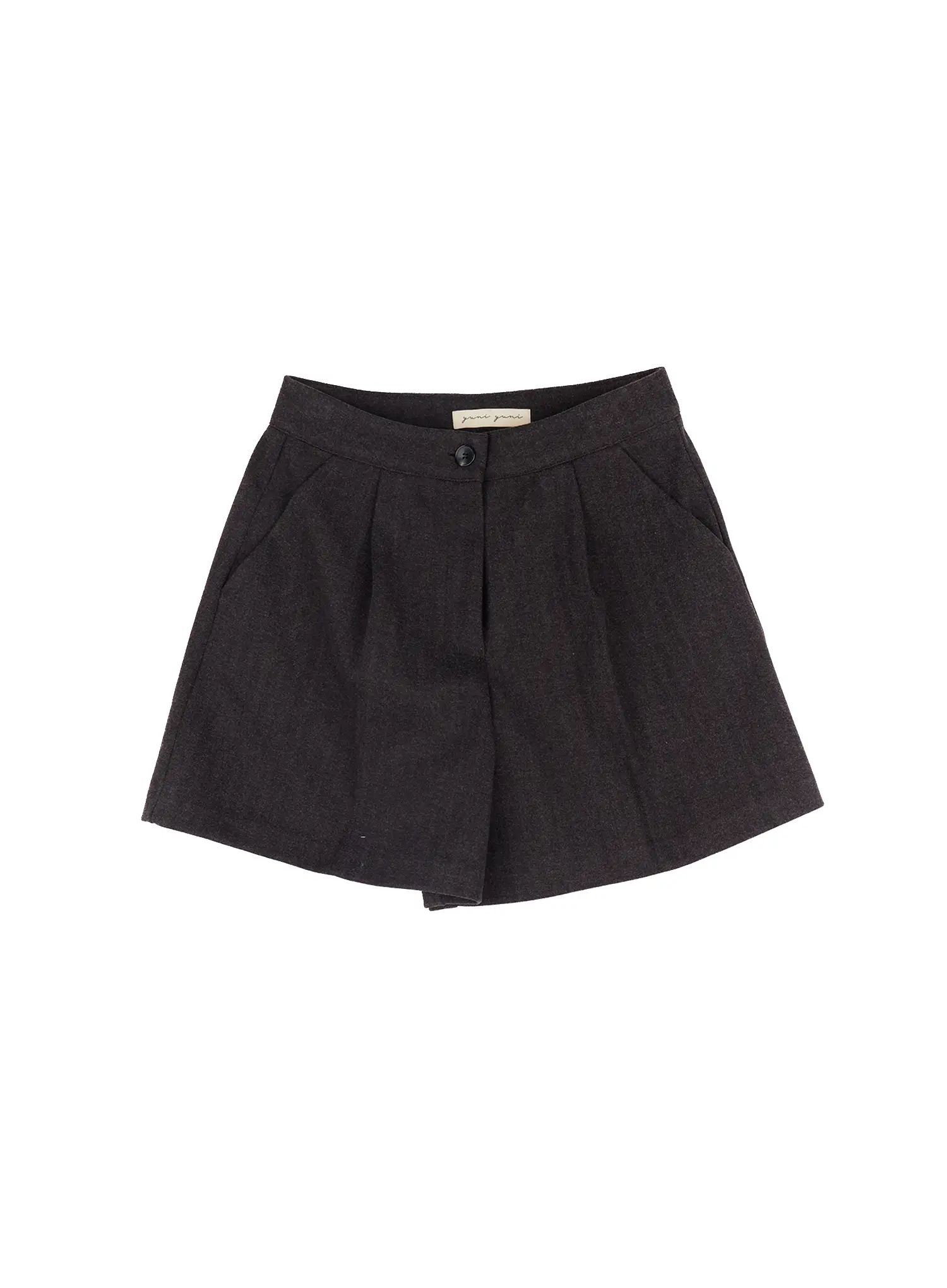 Minimalist Cream Tailored Shorts CJ519 - Image 9