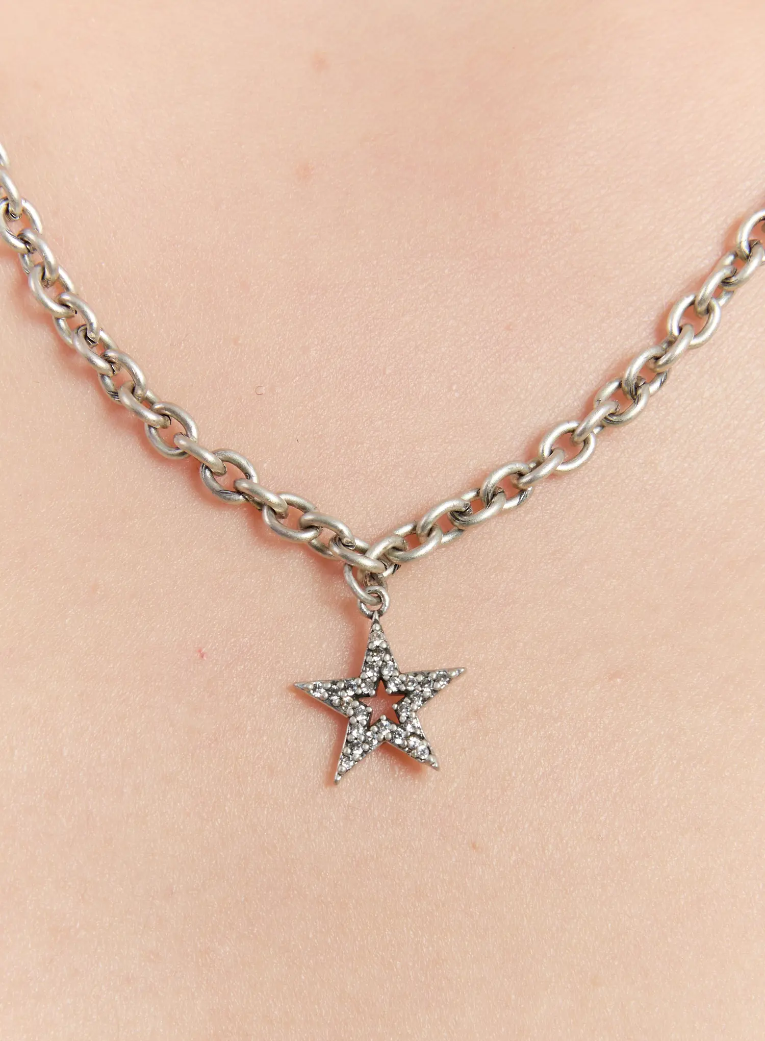 Minimalist Pendant Chain Necklace IN528 - Image 3