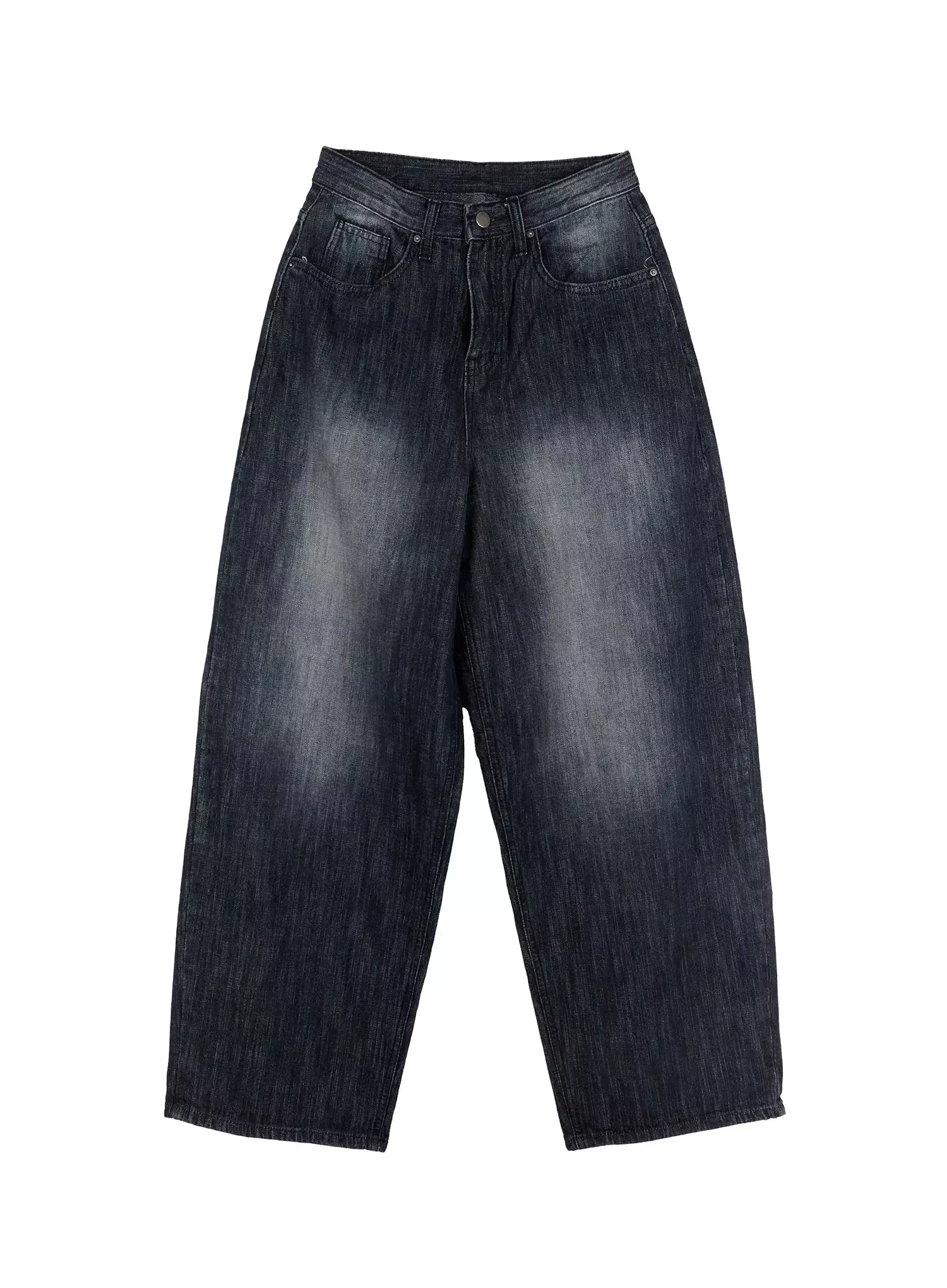 Minnell Vintage-Wash Wide-Leg Jeans IO517 - Image 15