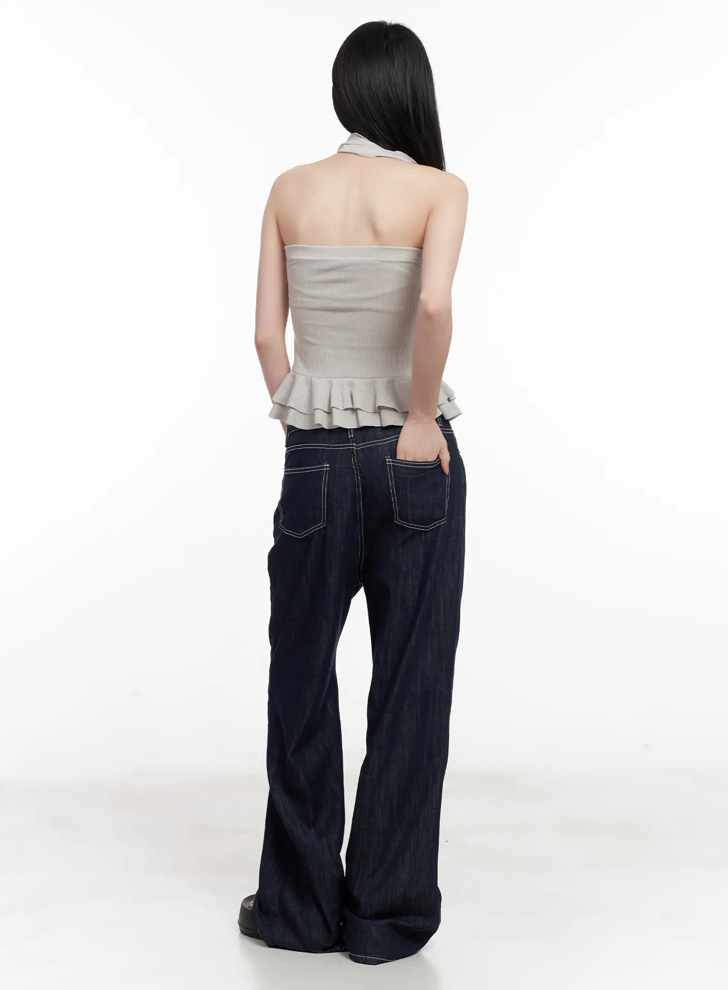 Miyeon Wide-Leg Denim Jeans CL501 - Image 6