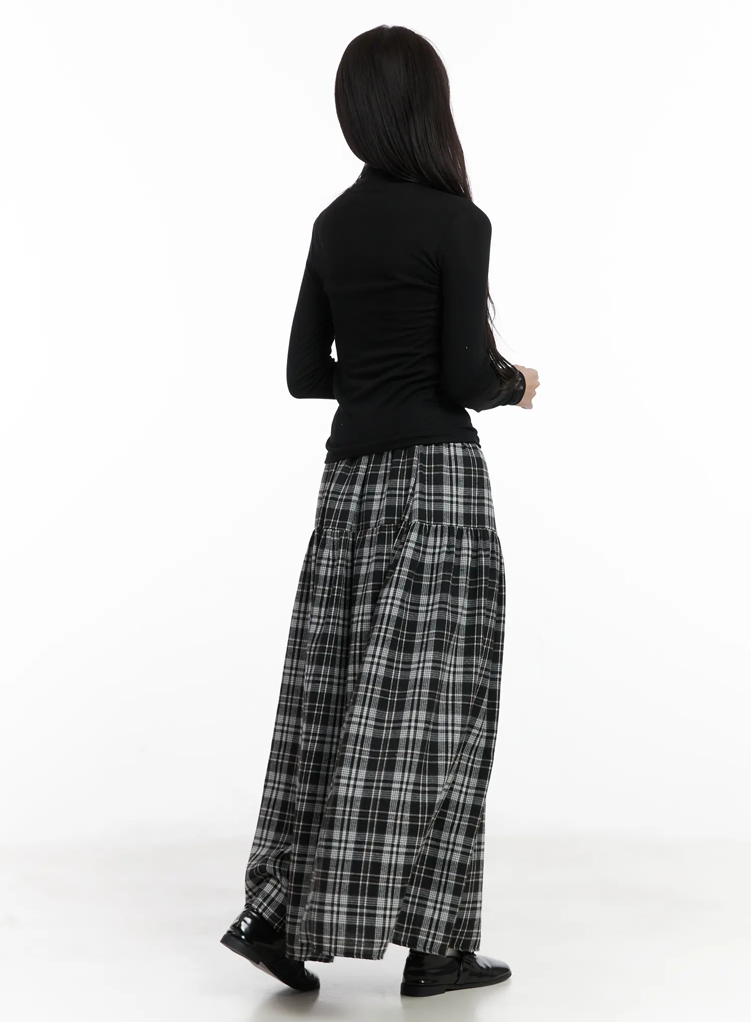 Mock Neck Long Sleeve Top CN527 - Image 4