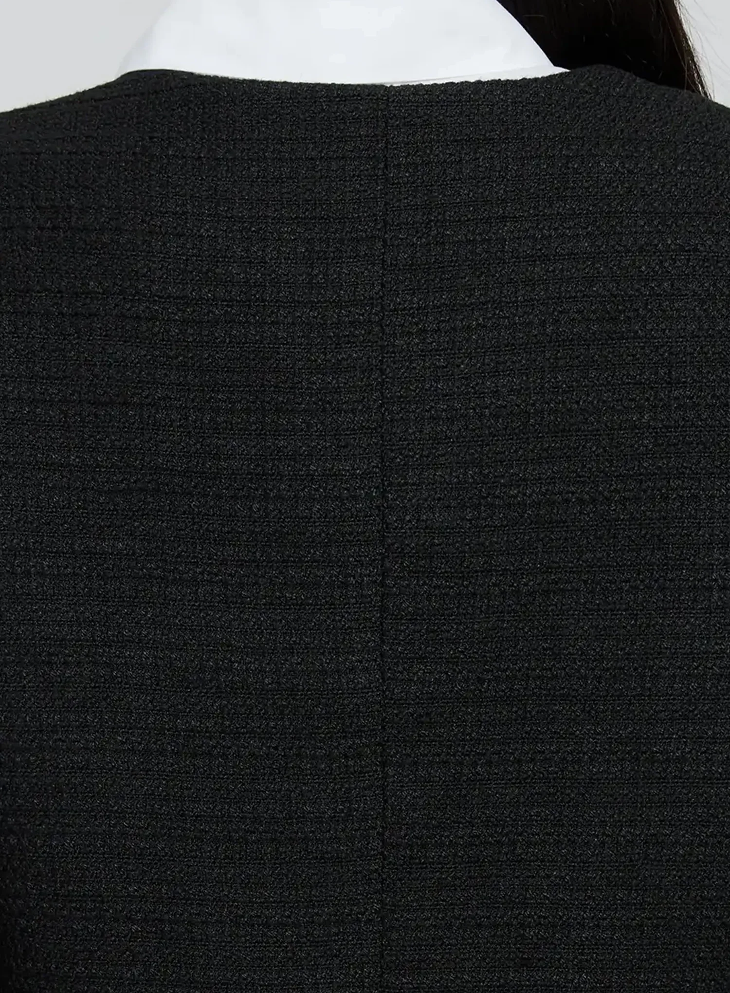 Modern Black Cropped Blazer IO530 - Image 9
