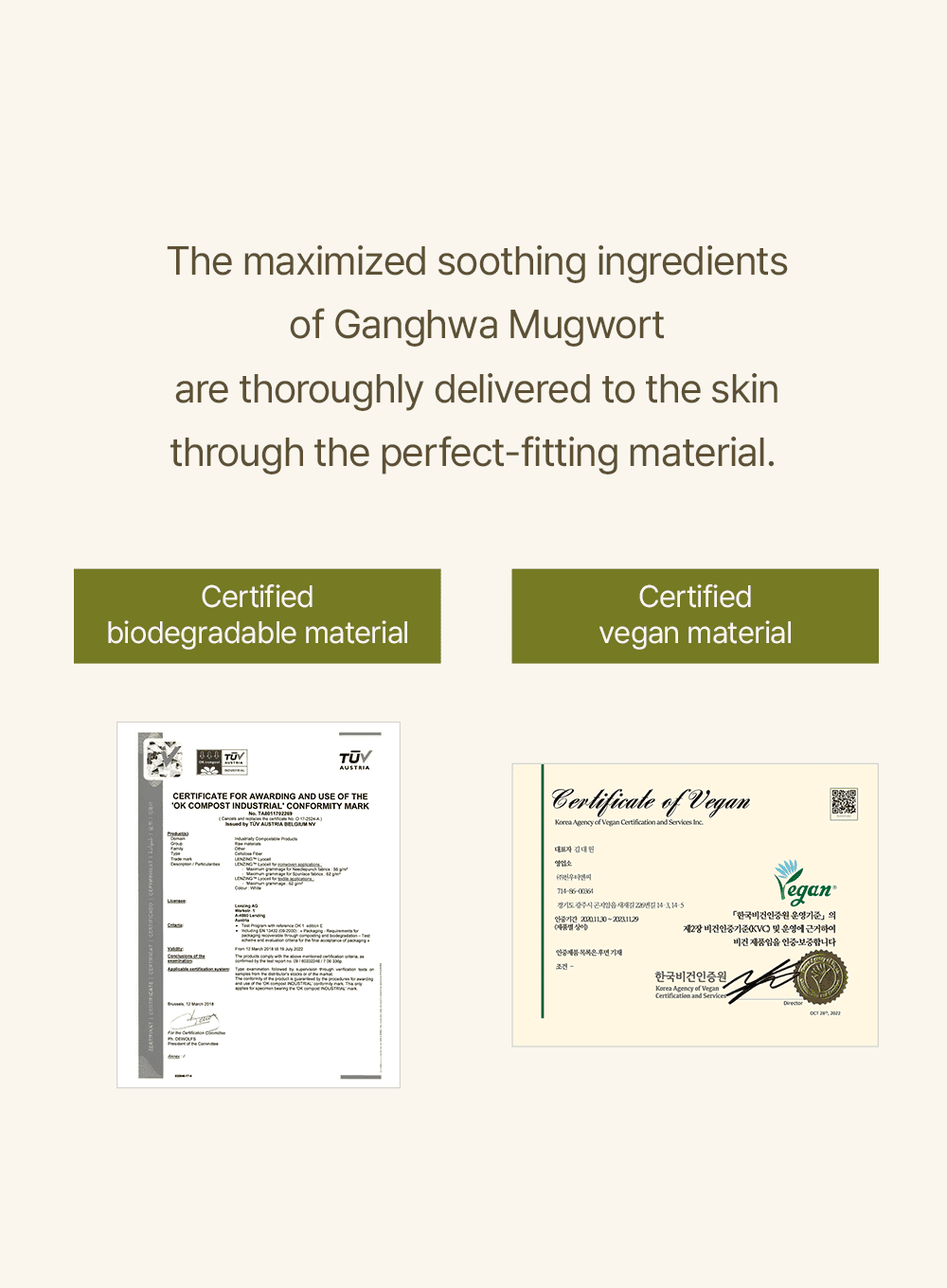 Mugwort Sheet Mask (23ml / 1ea) - Image 7