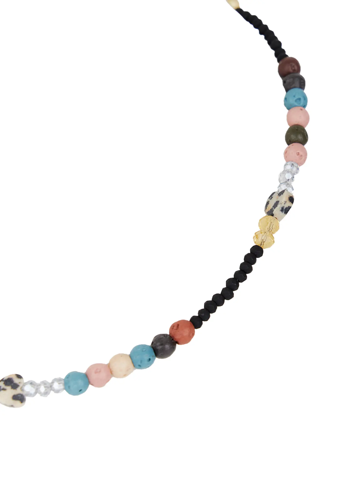 Multicolor Beaded Choker Necklace CO513 - Image 4