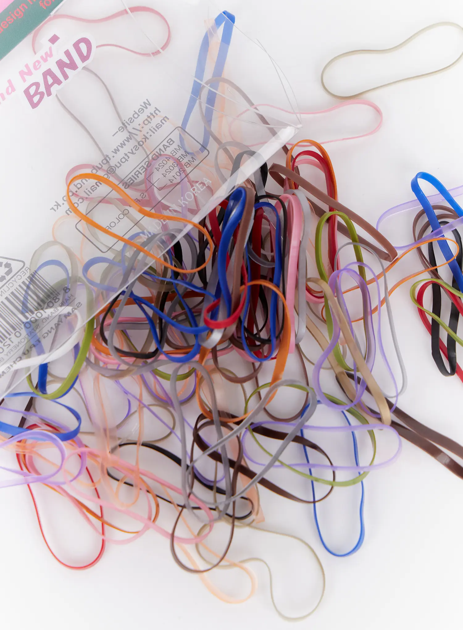 Multicolor TPU Hair Ties IN514 - Image 4