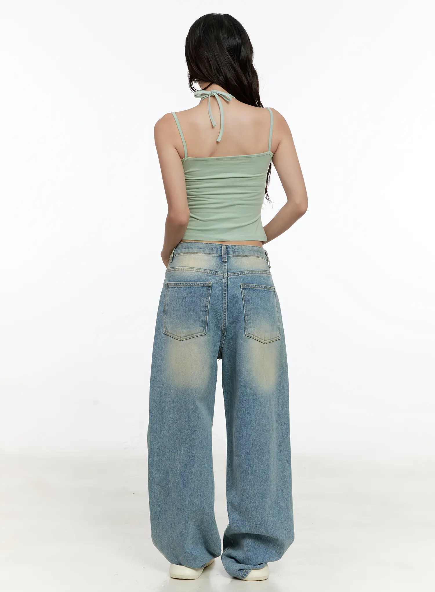 Naeun Distressed Baggy Jeans CL531 - Image 10