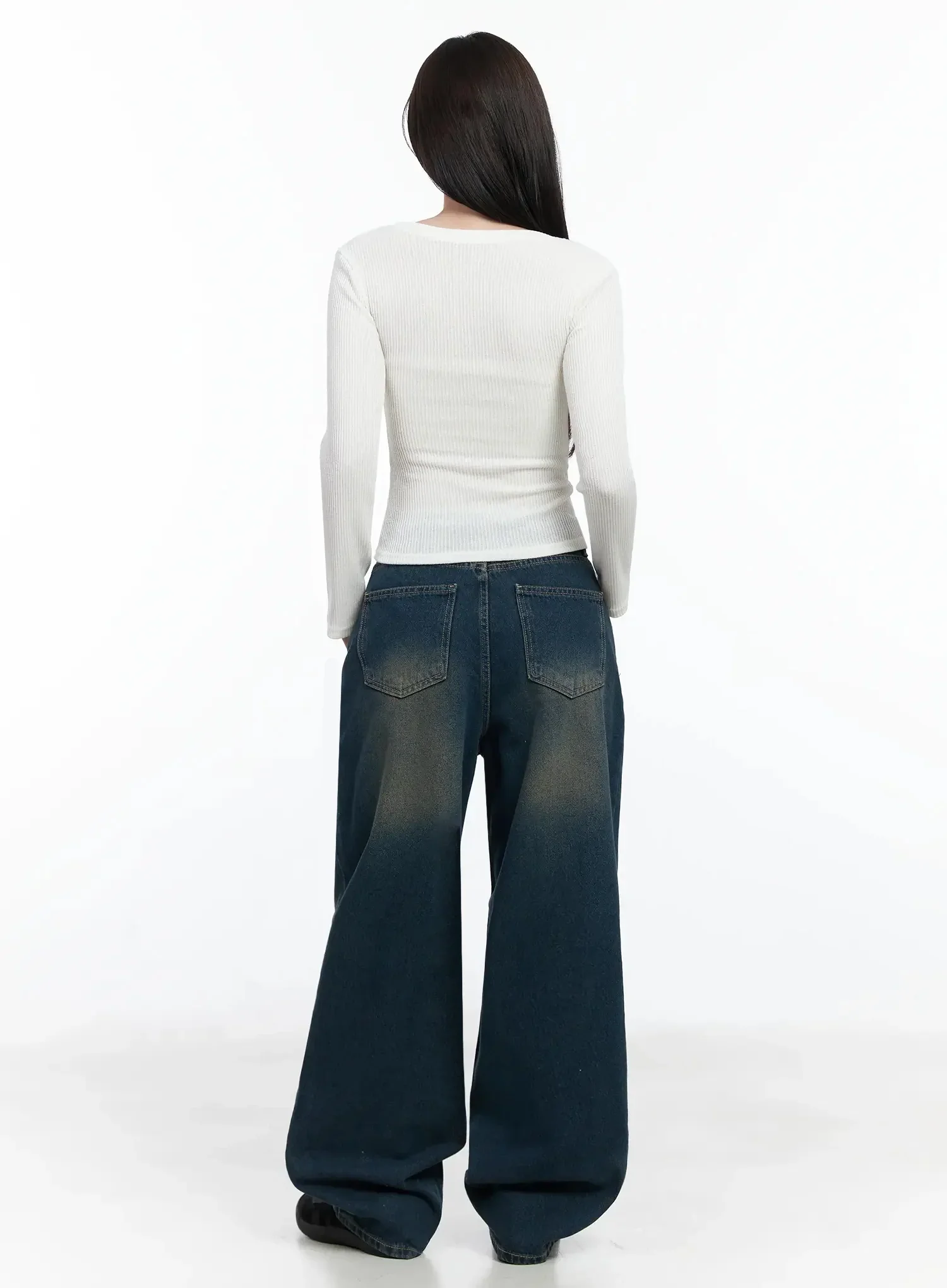 Naom Vintage Wide Jeans IF502 - Image 10