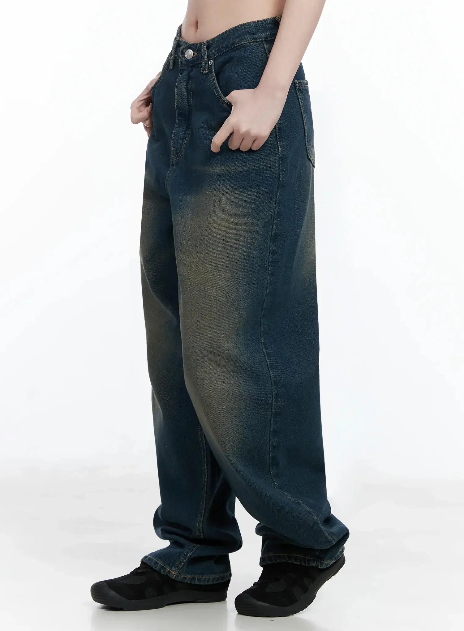 Naom Vintage Wide Jeans IF502 - Image 6