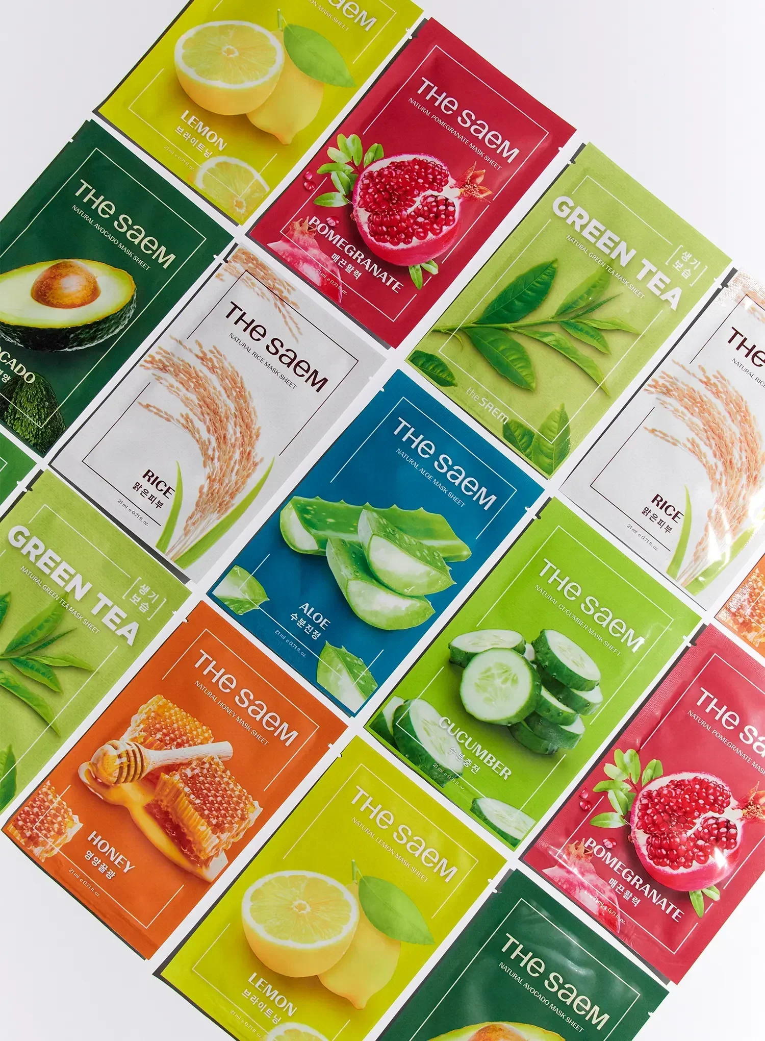 Natural Green Tea Mask Sheet (21ml) - Image 2