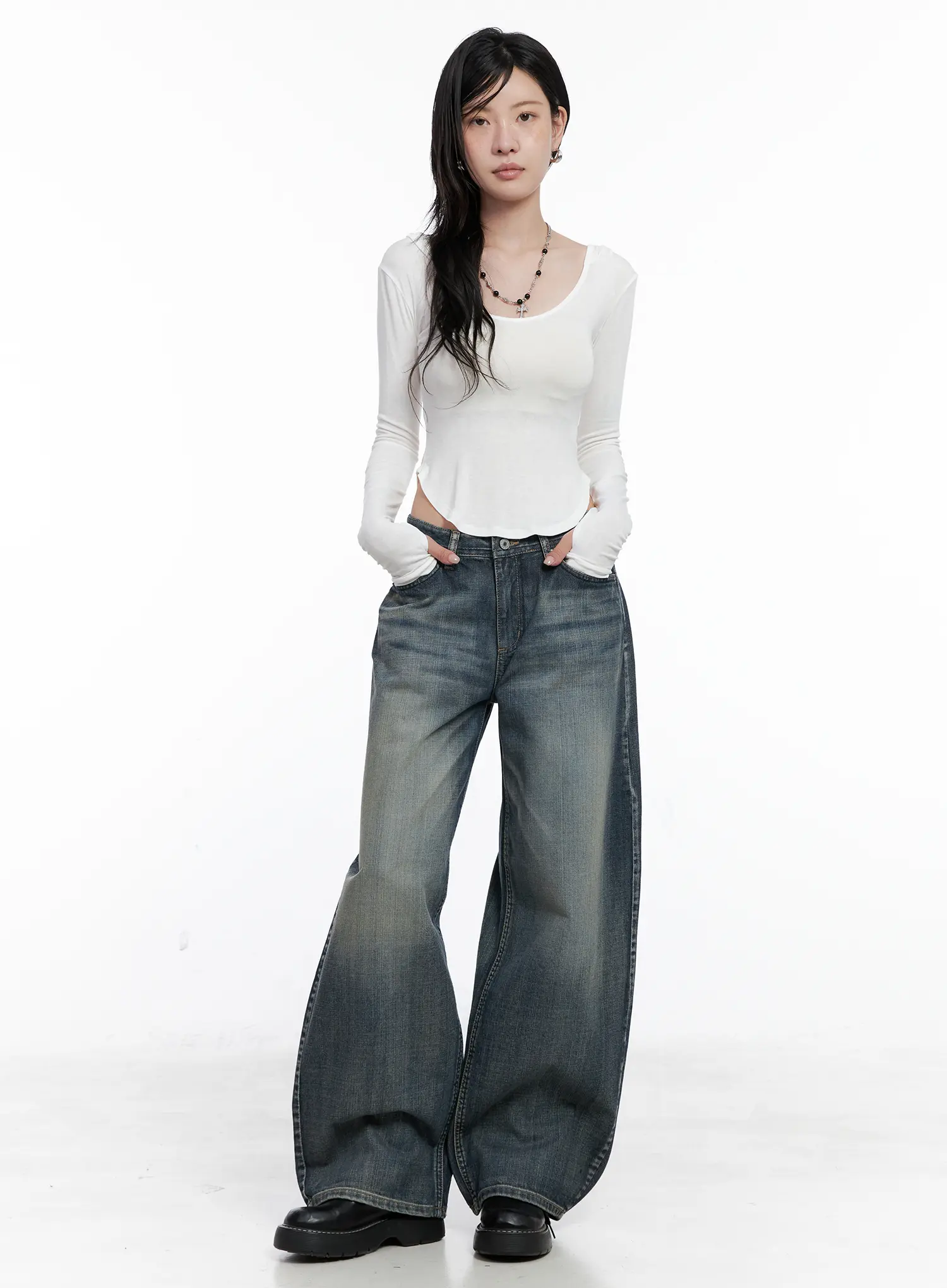 Nellie Baggy Jeans CS526 - Image 2