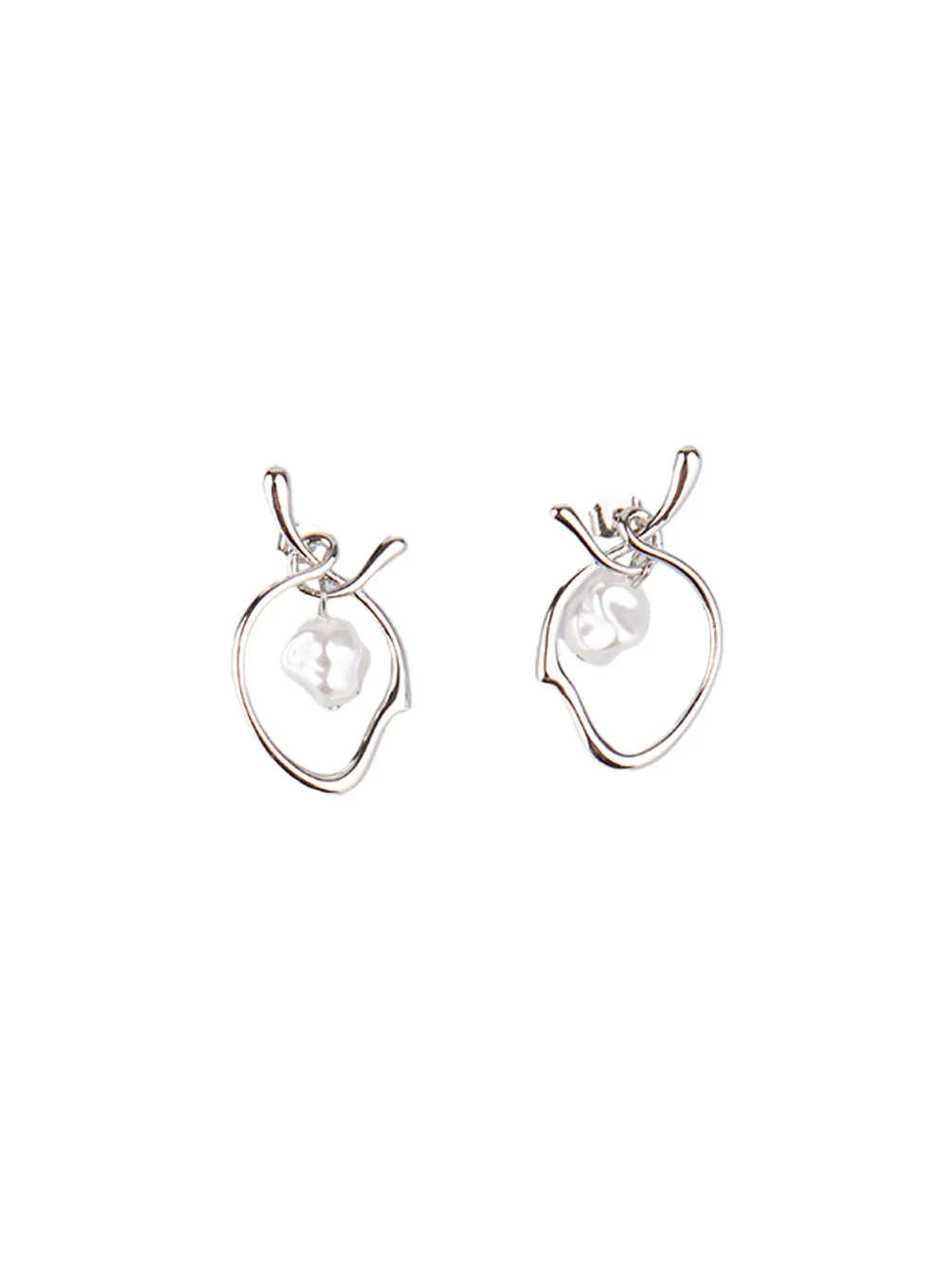 Neo Twisted Earrings CJ513 - Image 5