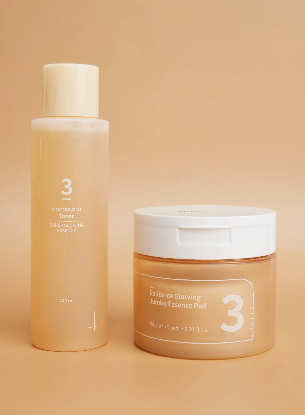 No.3 Radiance Glowing Jumbo Essence Pad (70ea / 190ml) - Image 3
