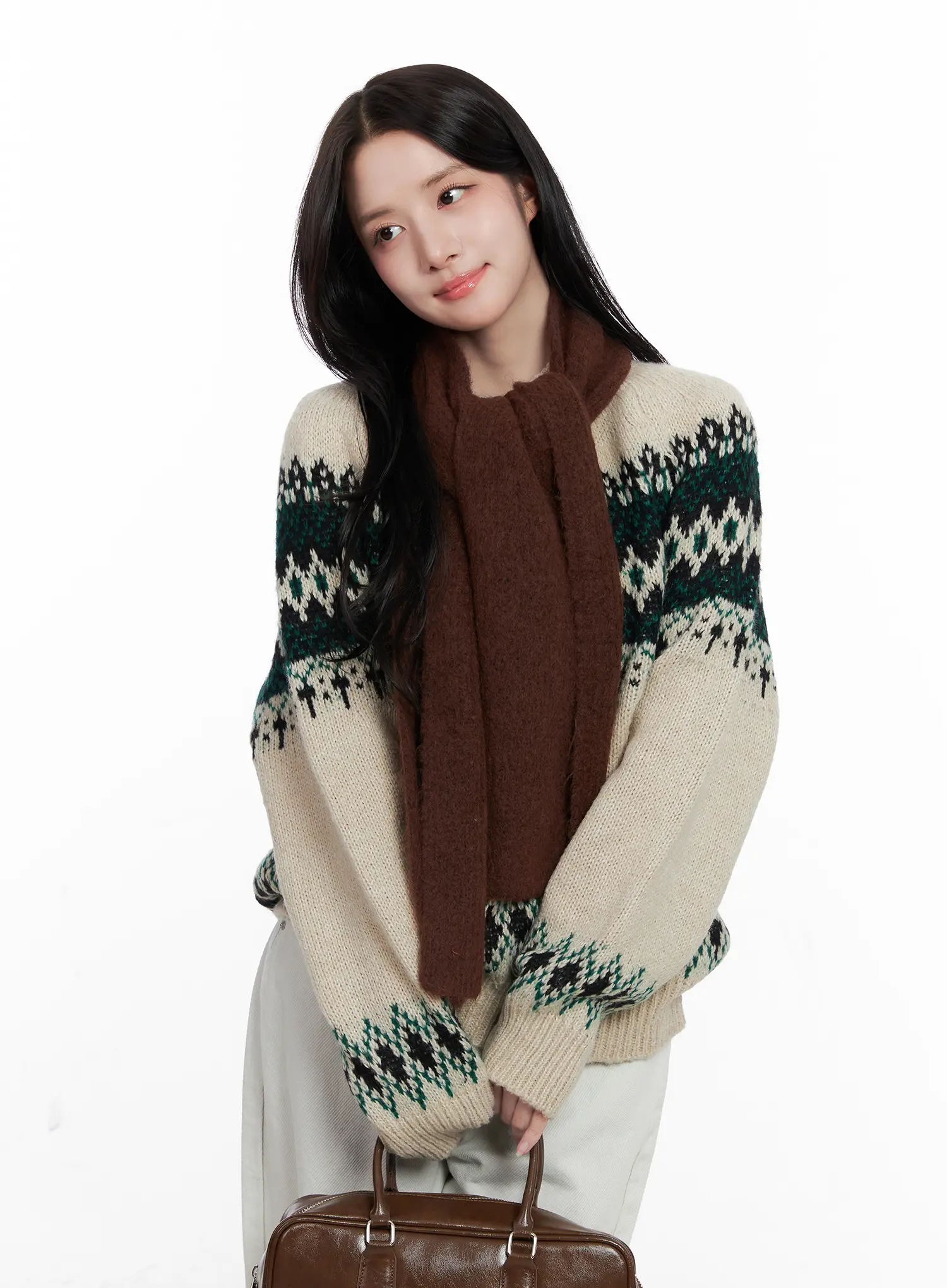 Nordic Knit Sweater CO522 - Image 10