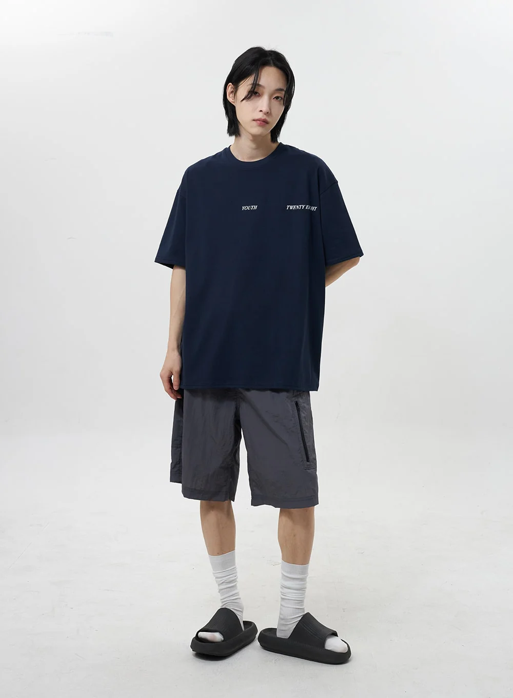 Nylon Bermuda Pants Unisex CY322 - Image 13